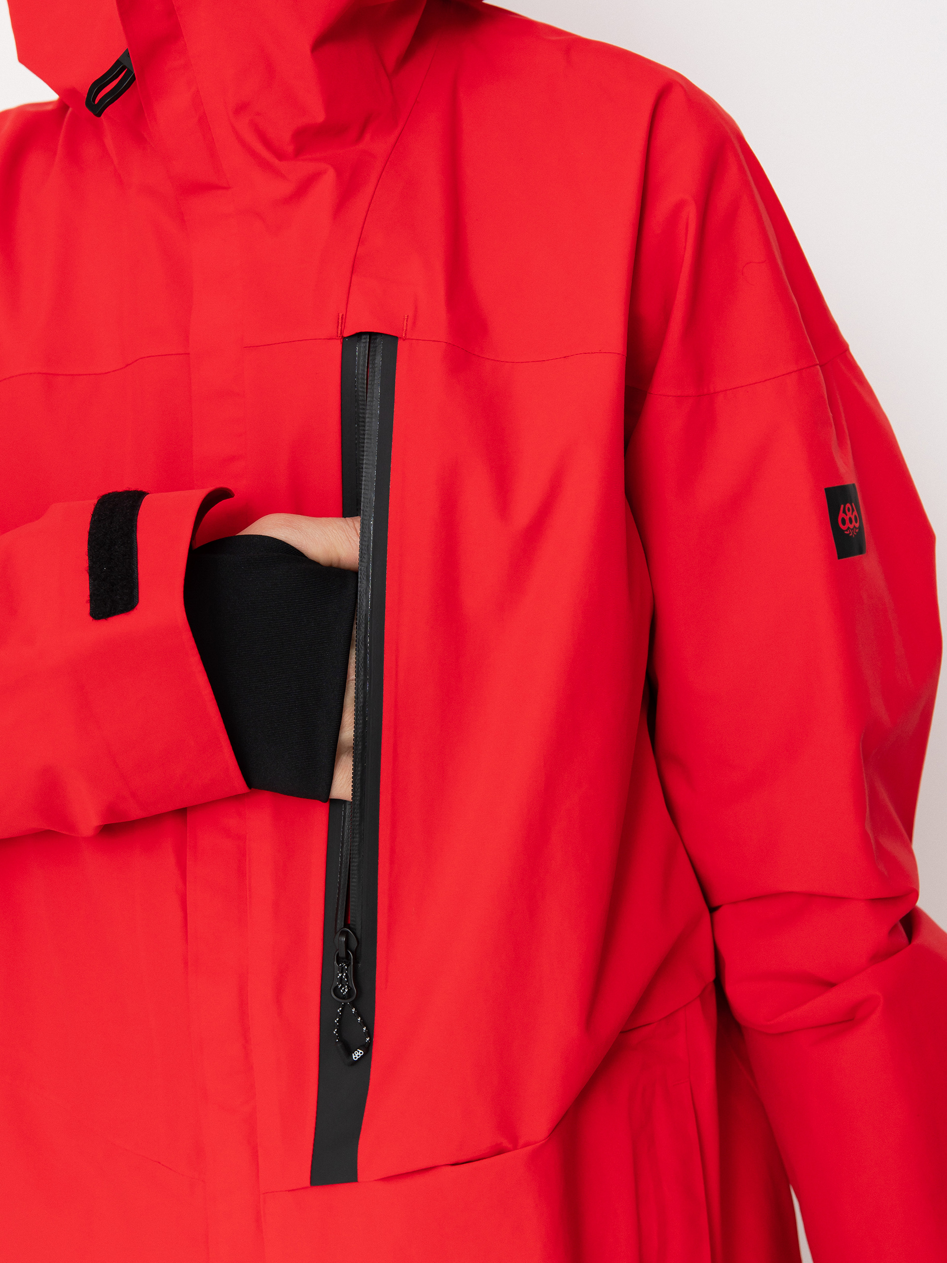 Mens 686 Gore Tex GT Snowboard jacket (true red)