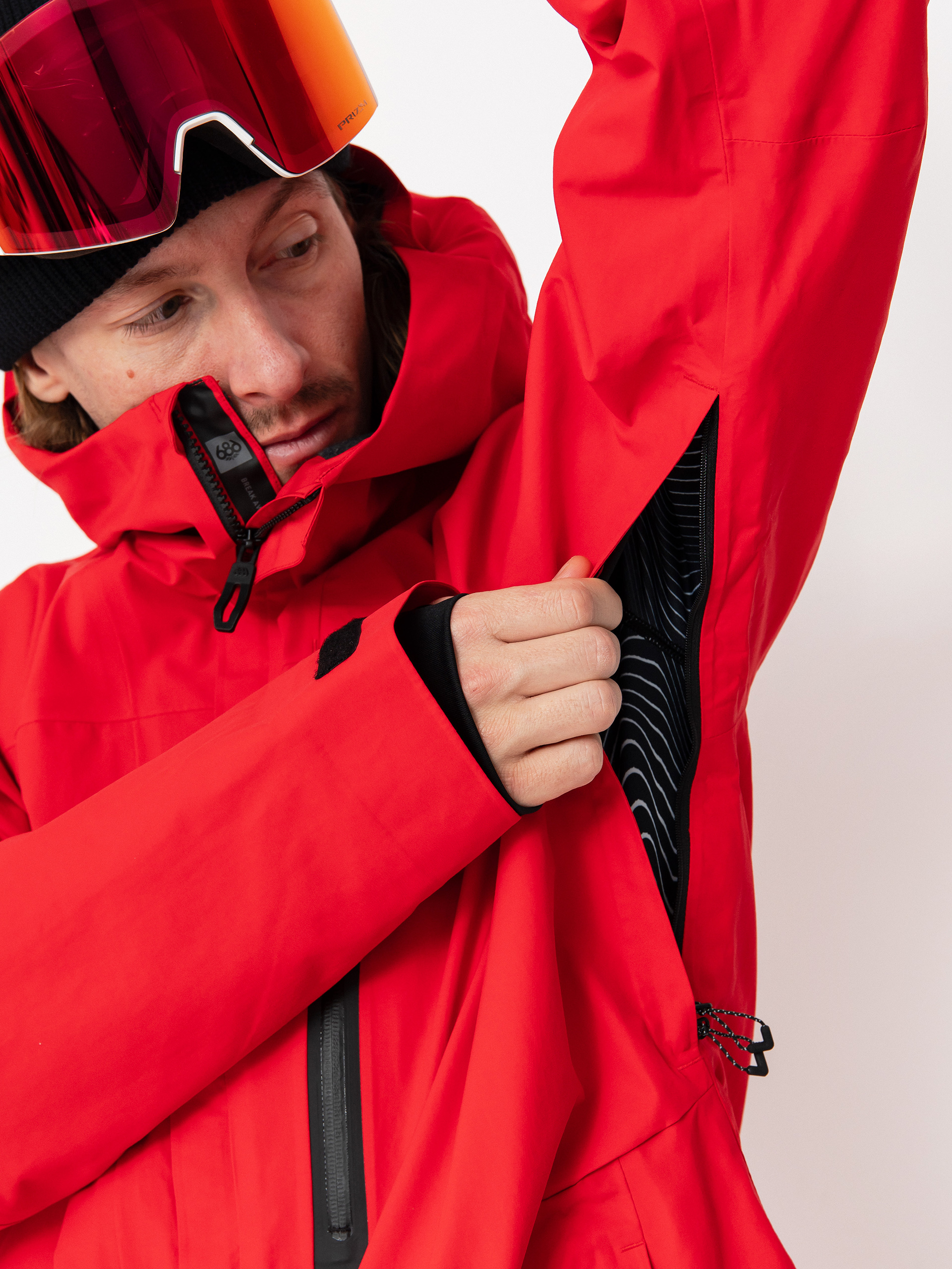 Mens 686 Gore Tex GT Snowboard jacket (true red)