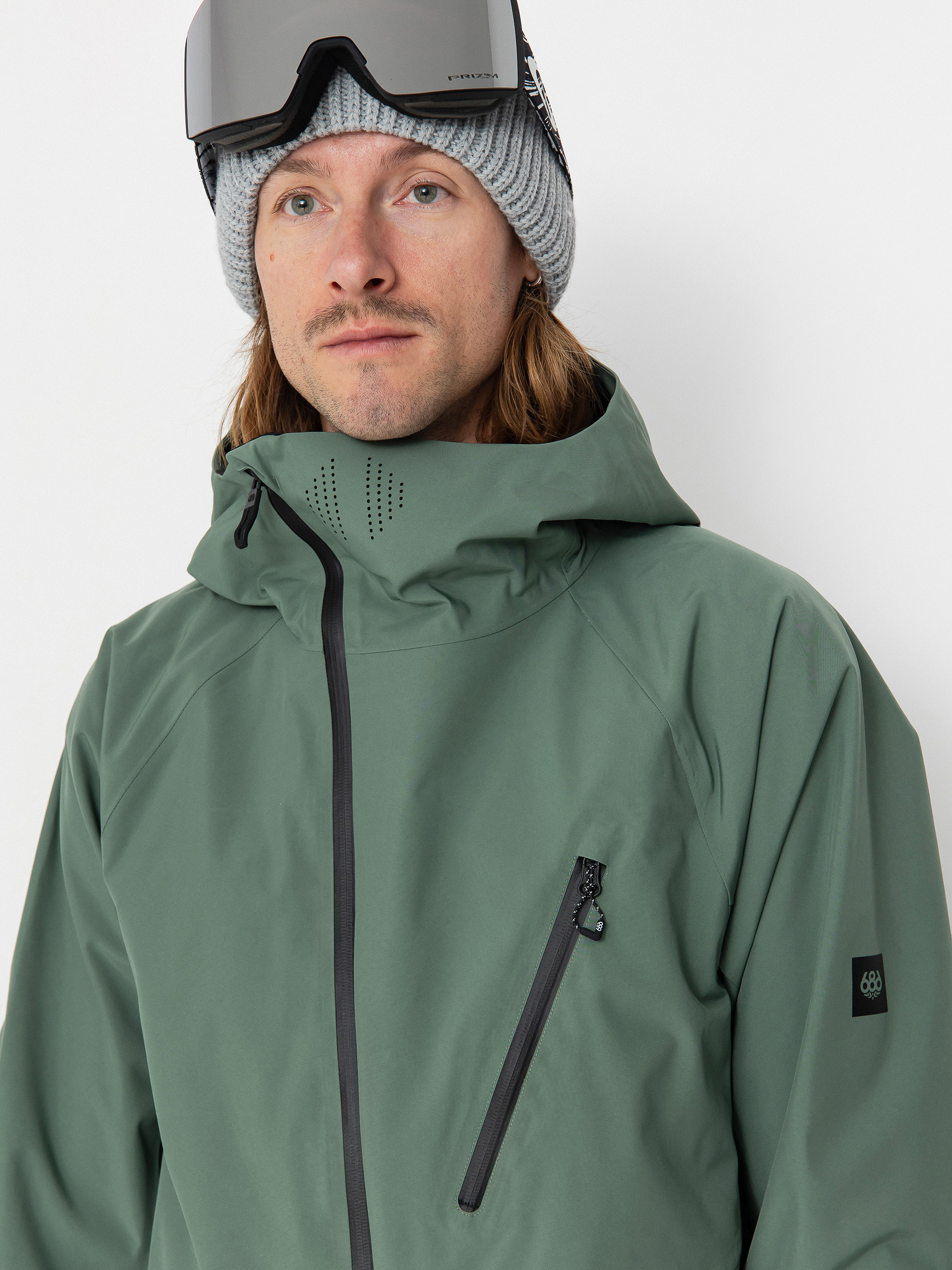 Mens 686 Hydra Thermagraph Snowboard jacket (cypress green)