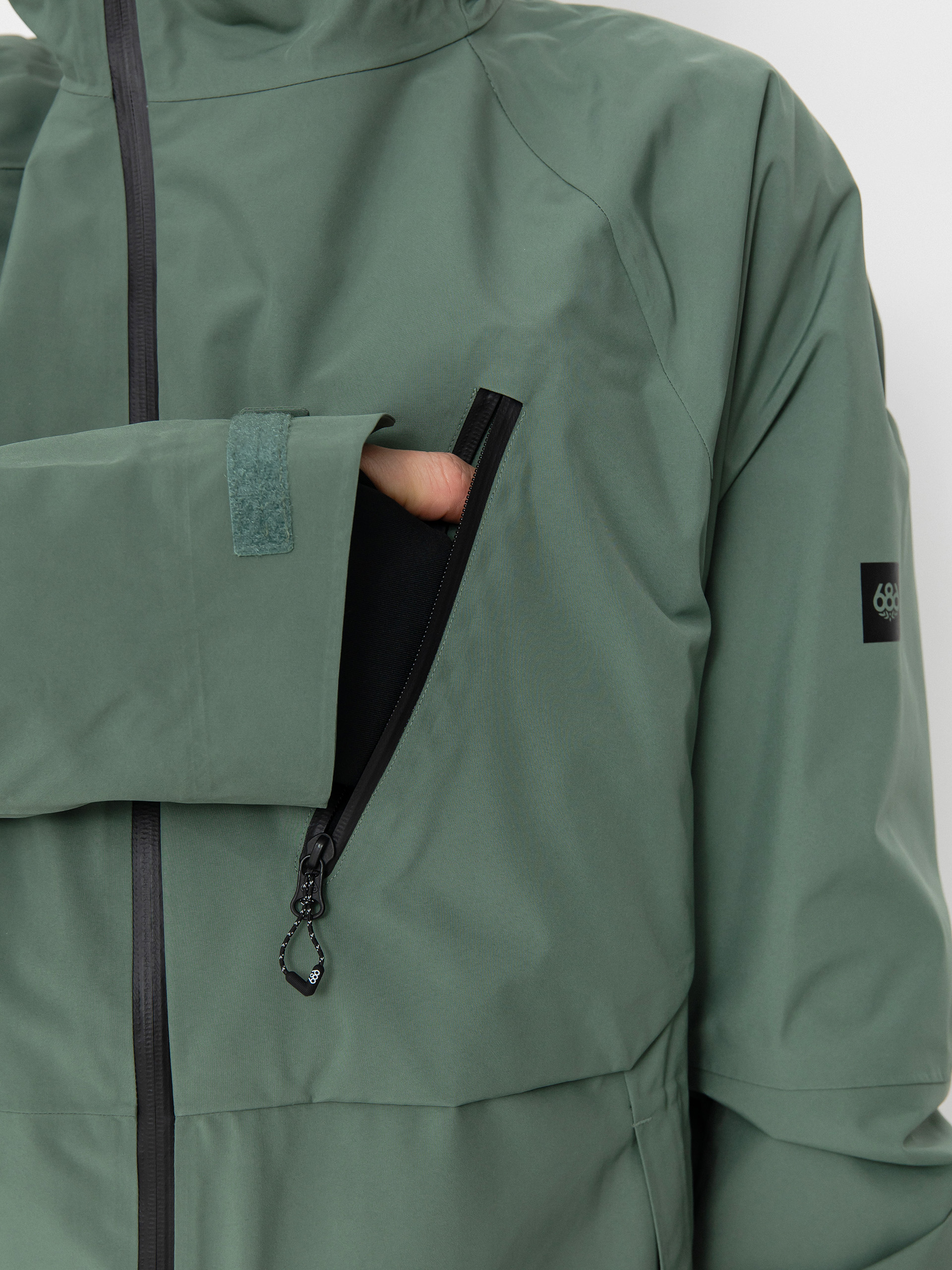 Mens 686 Hydra Thermagraph Snowboard jacket (cypress green)