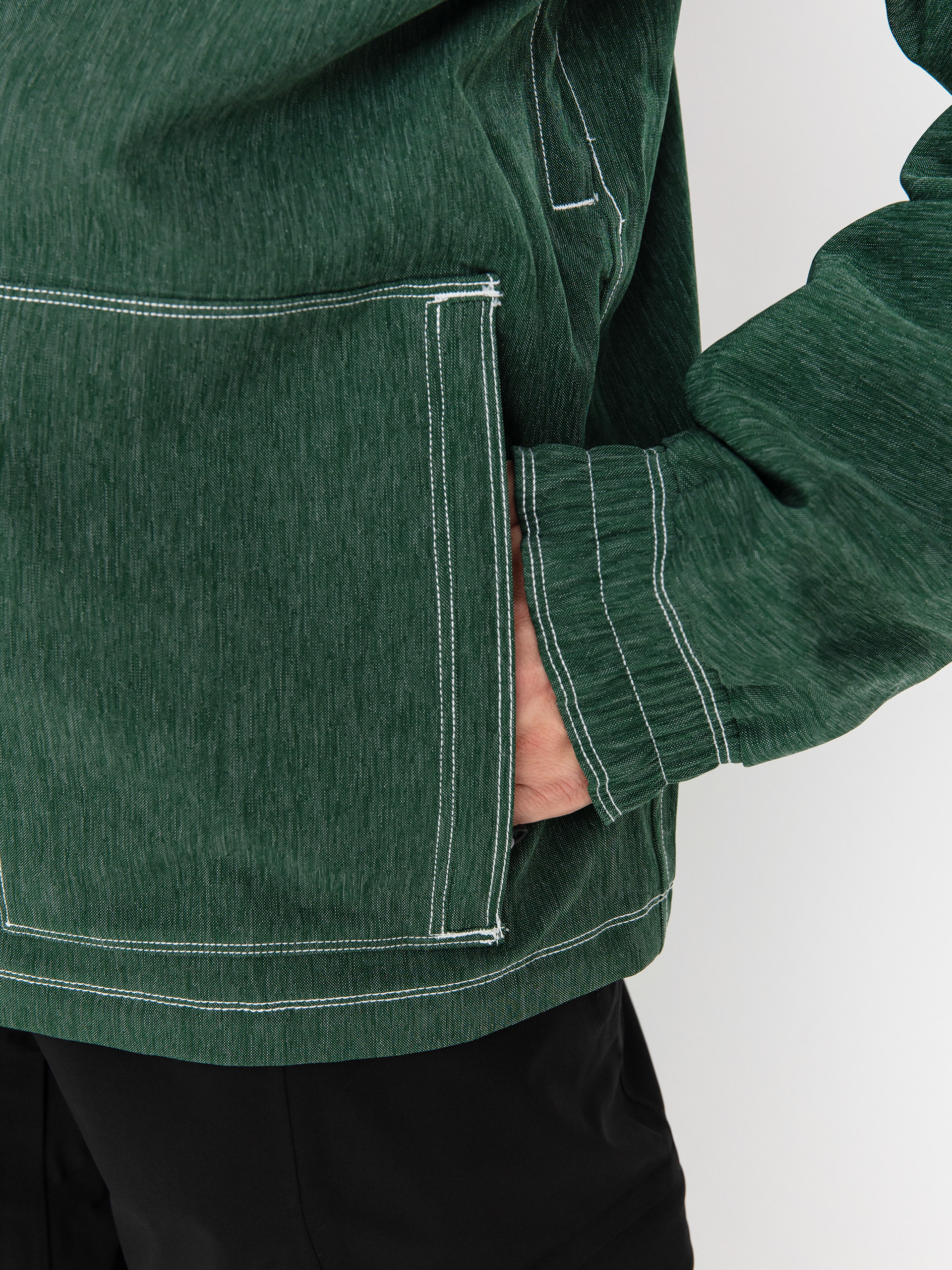 Mens 686 Dojo Snowboard jacket (forest green denim)