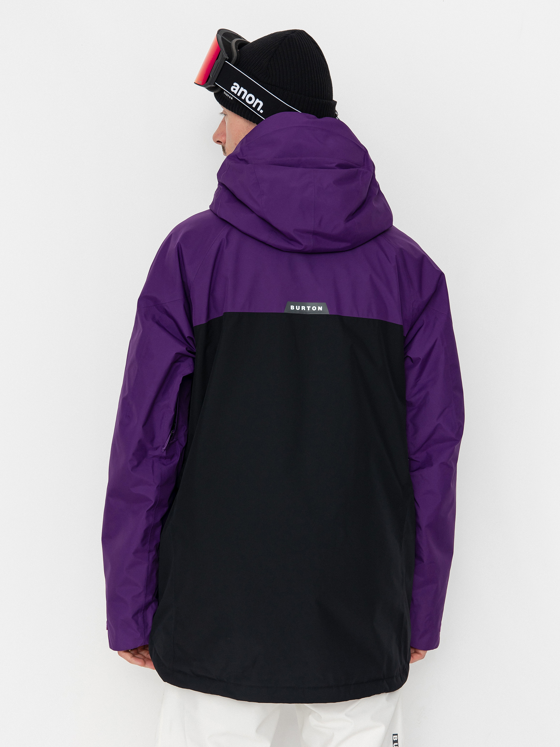 Herren Burton Snowboard Jacke Pillowline Gore Tex (impprl/depemd/trublk)