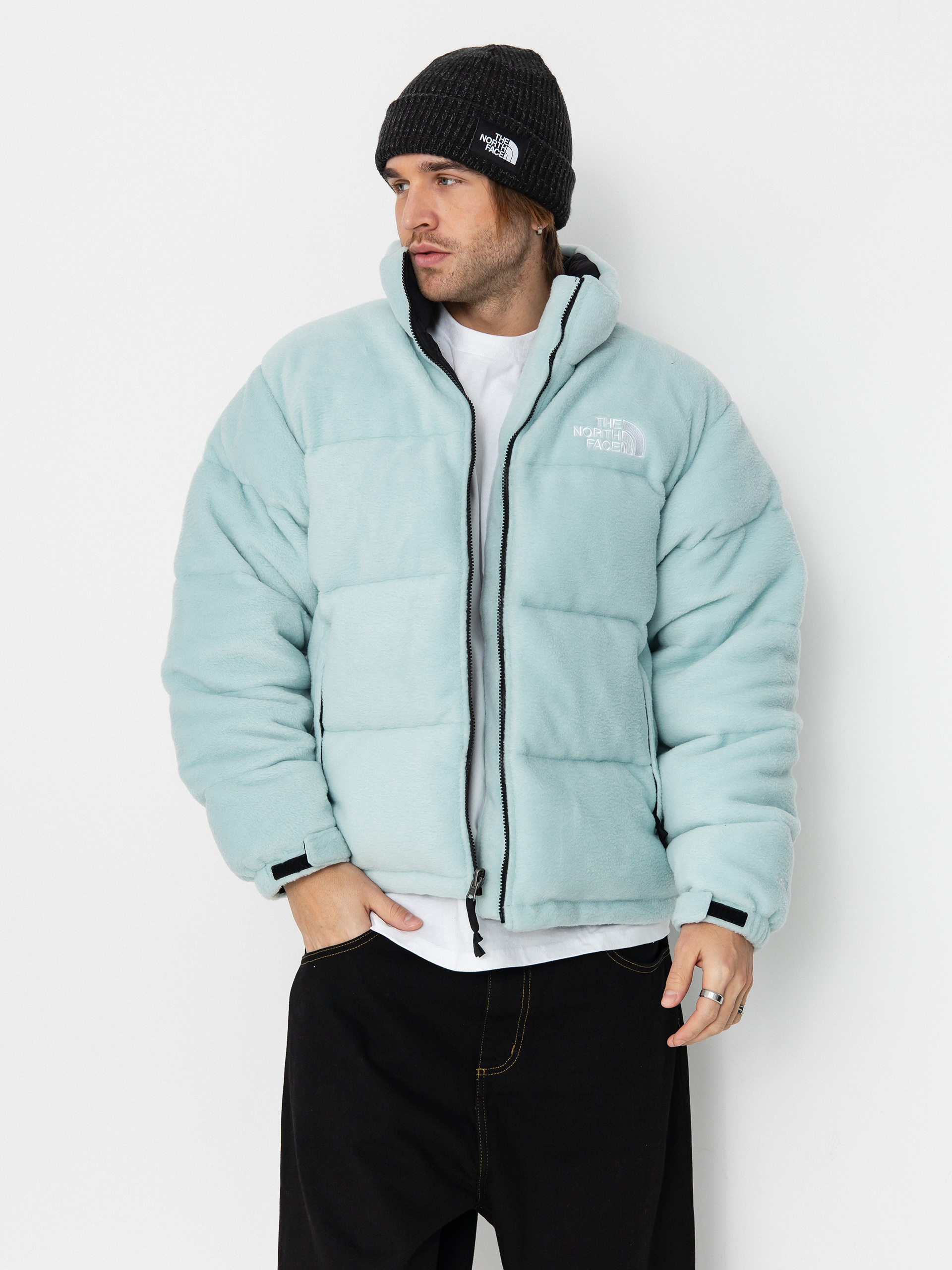 The North Face Polar Nuptse Jacket blue (muted pine)