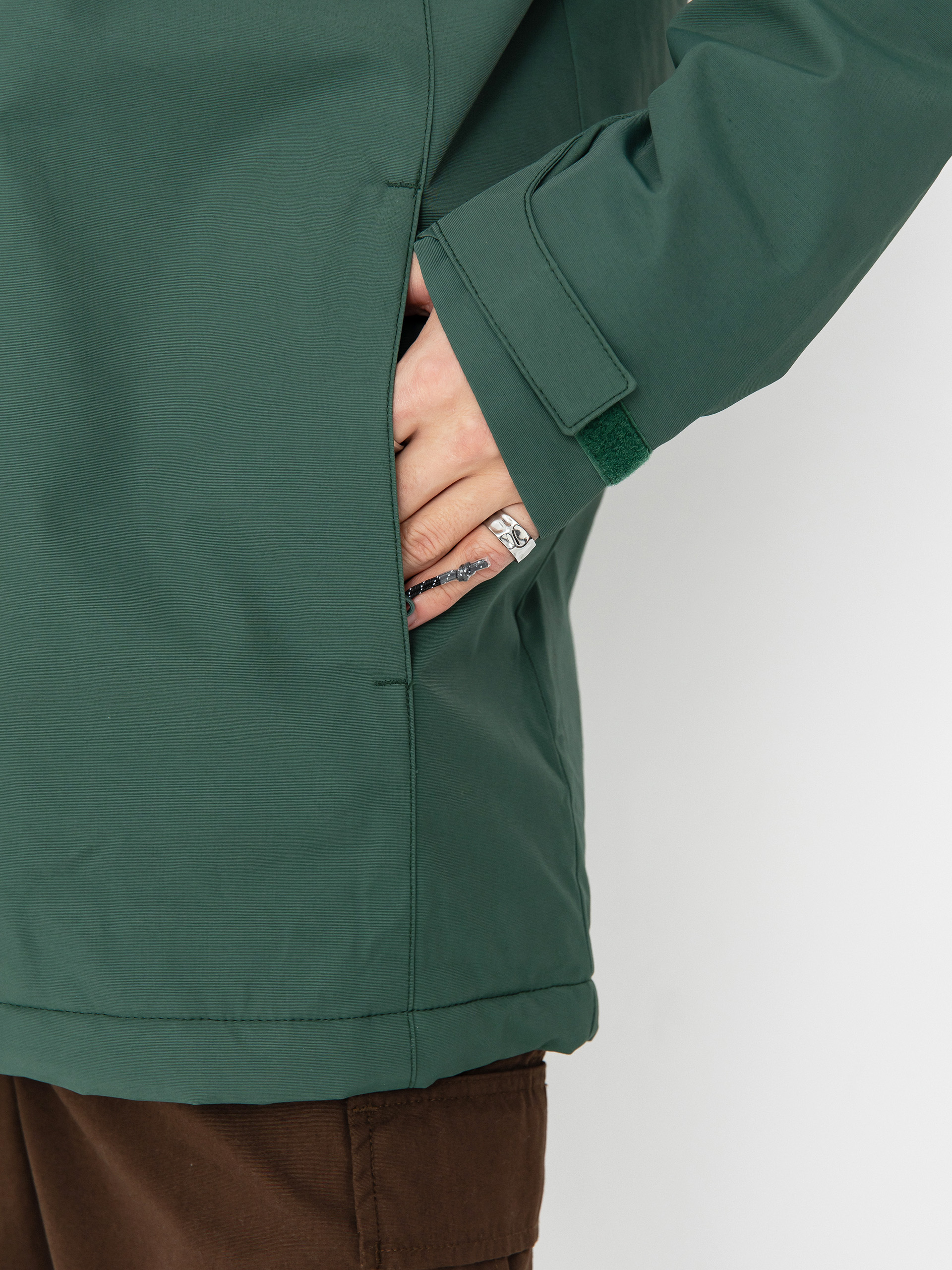 Quiksilver Overcast 3K Parka Jacket (forest)