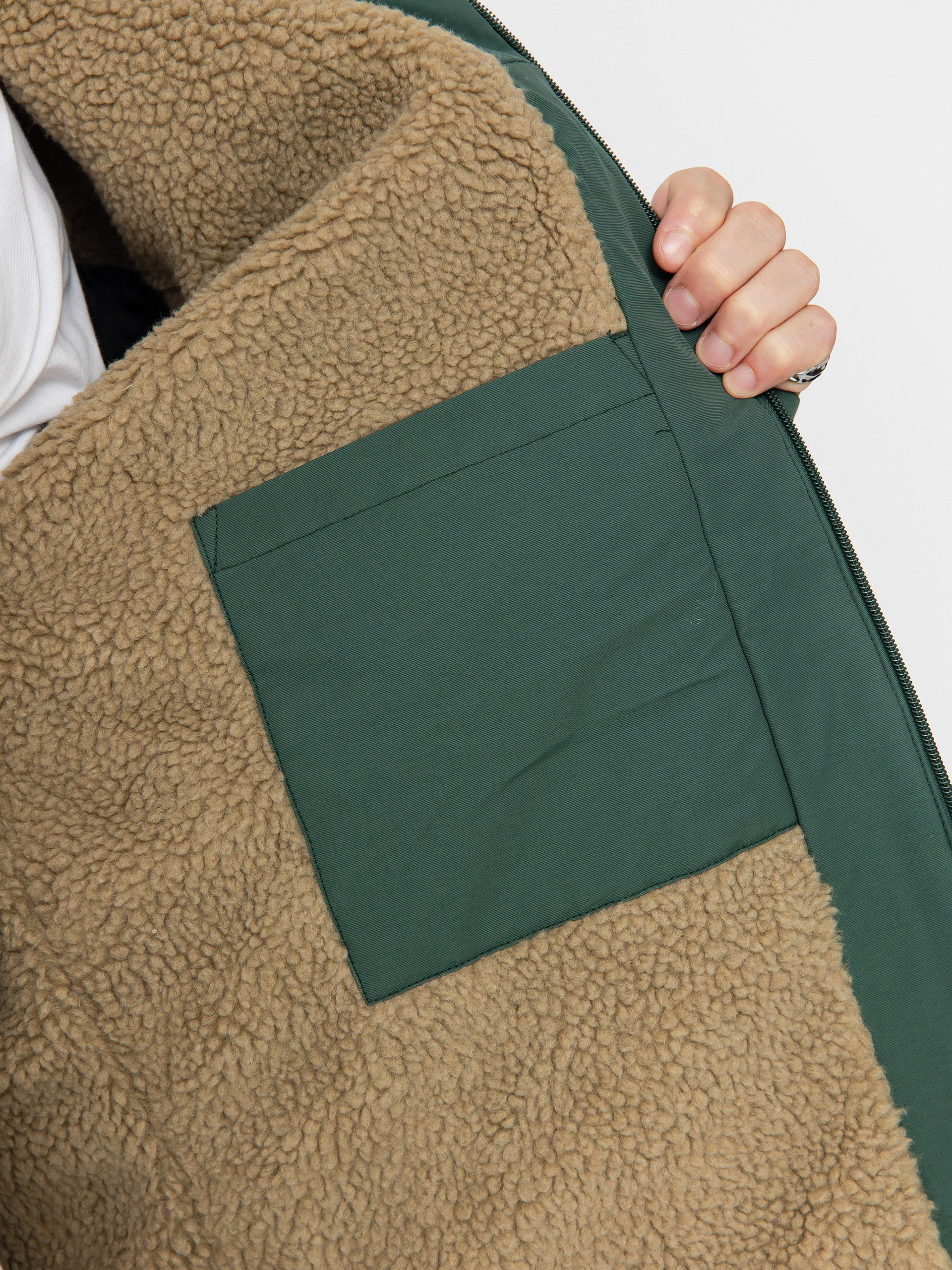 Quiksilver Overcast 3K Parka Jacket (forest)