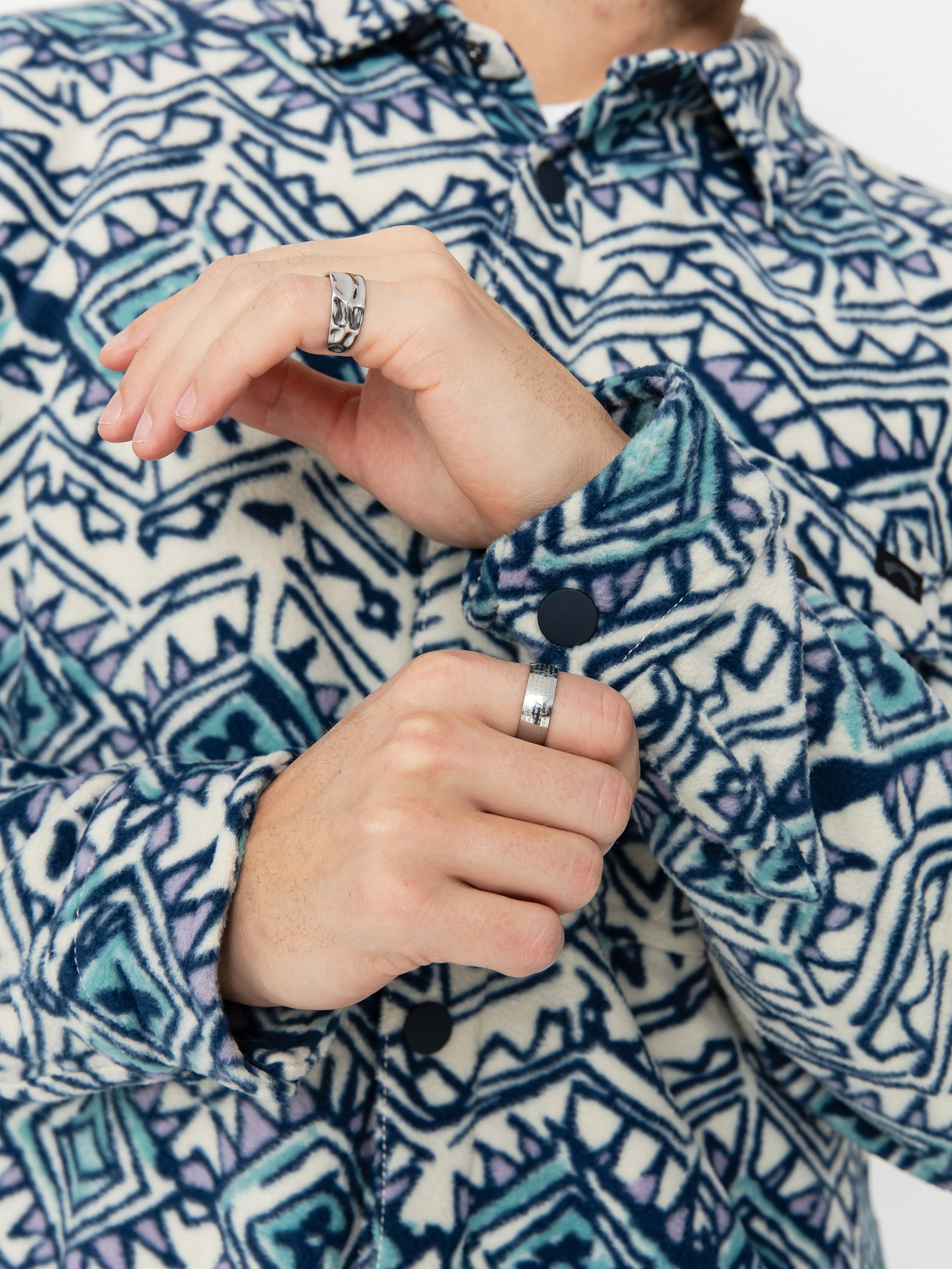 Billabong Furnace Flannel Shirt (slate blue)