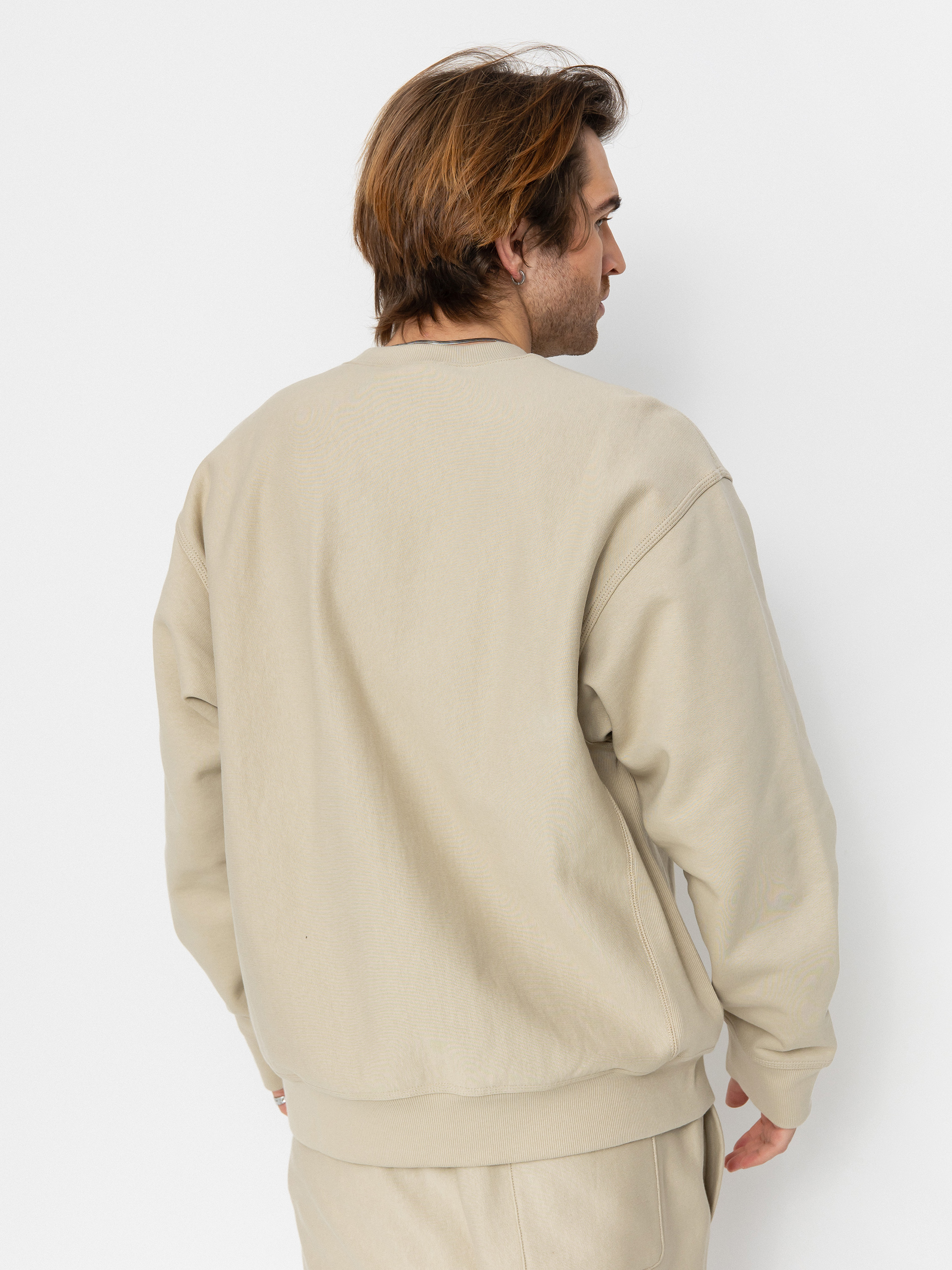 Carhartt WIP Sweatshirt American Script (fleur de sel)
