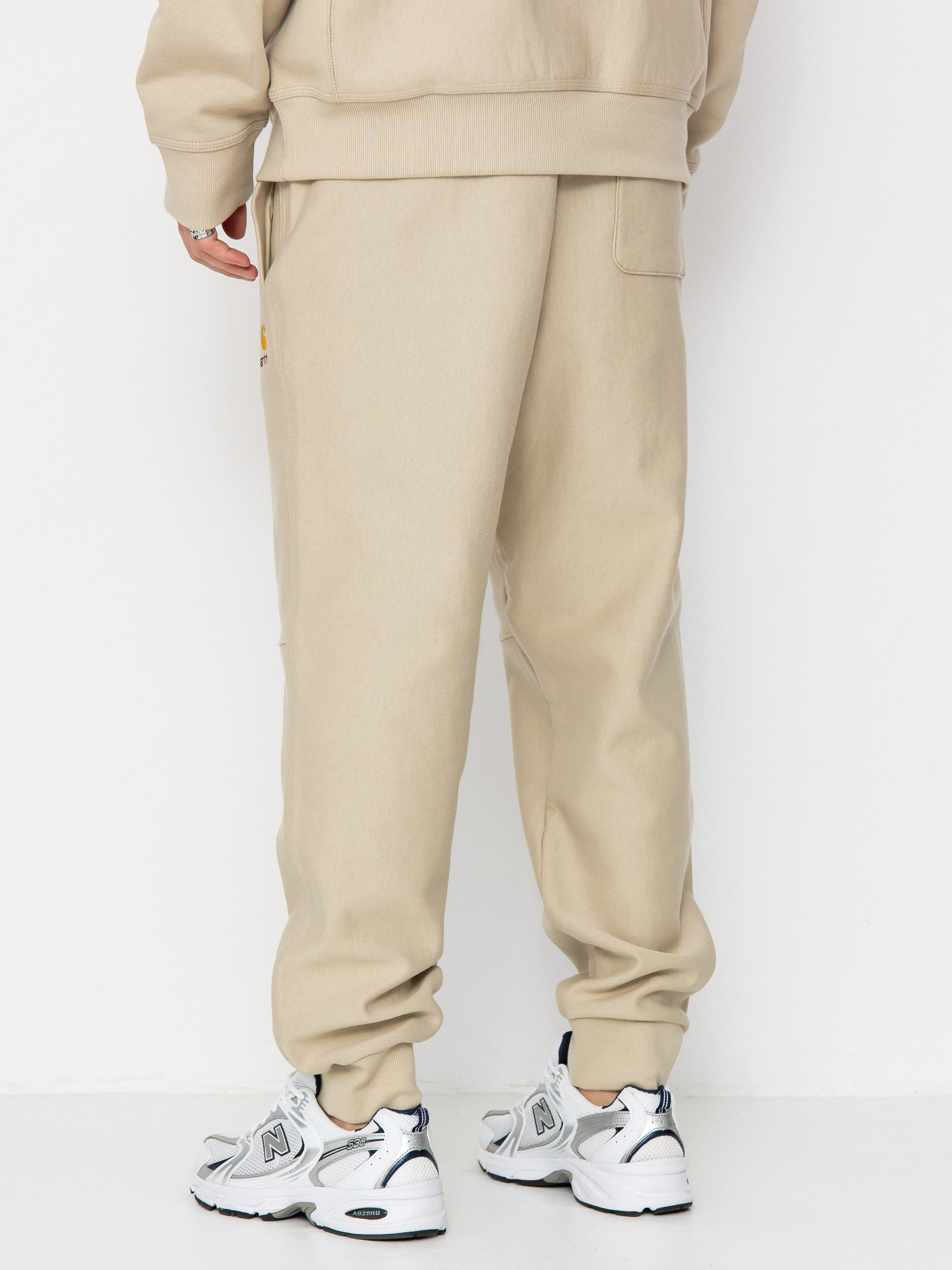 Carhartt WIP Hose American Script Jogging (fleur de sel)