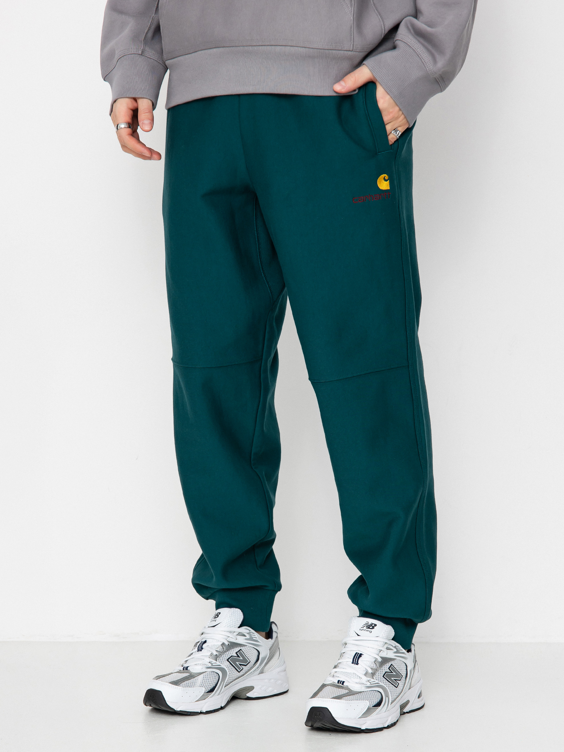 Carhartt WIP Hose American Script Jogging (malachite)