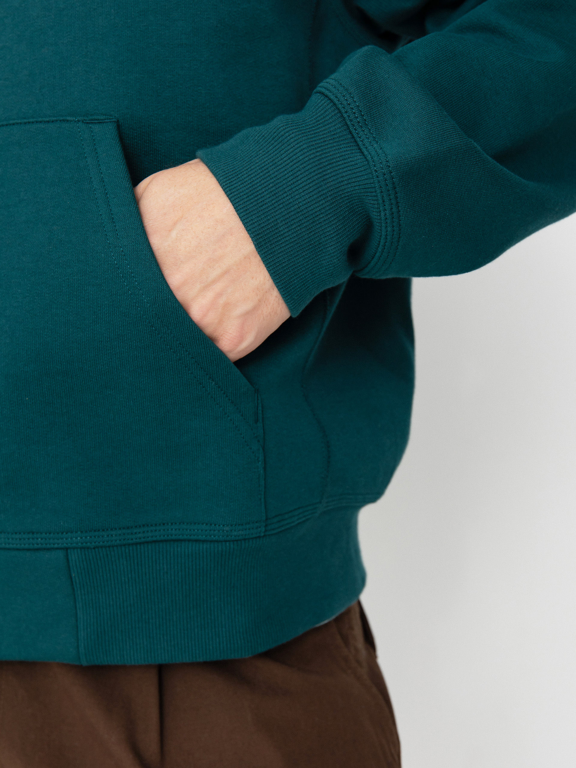 Carhartt WIP Hoodie American Script ZHD (malachite)