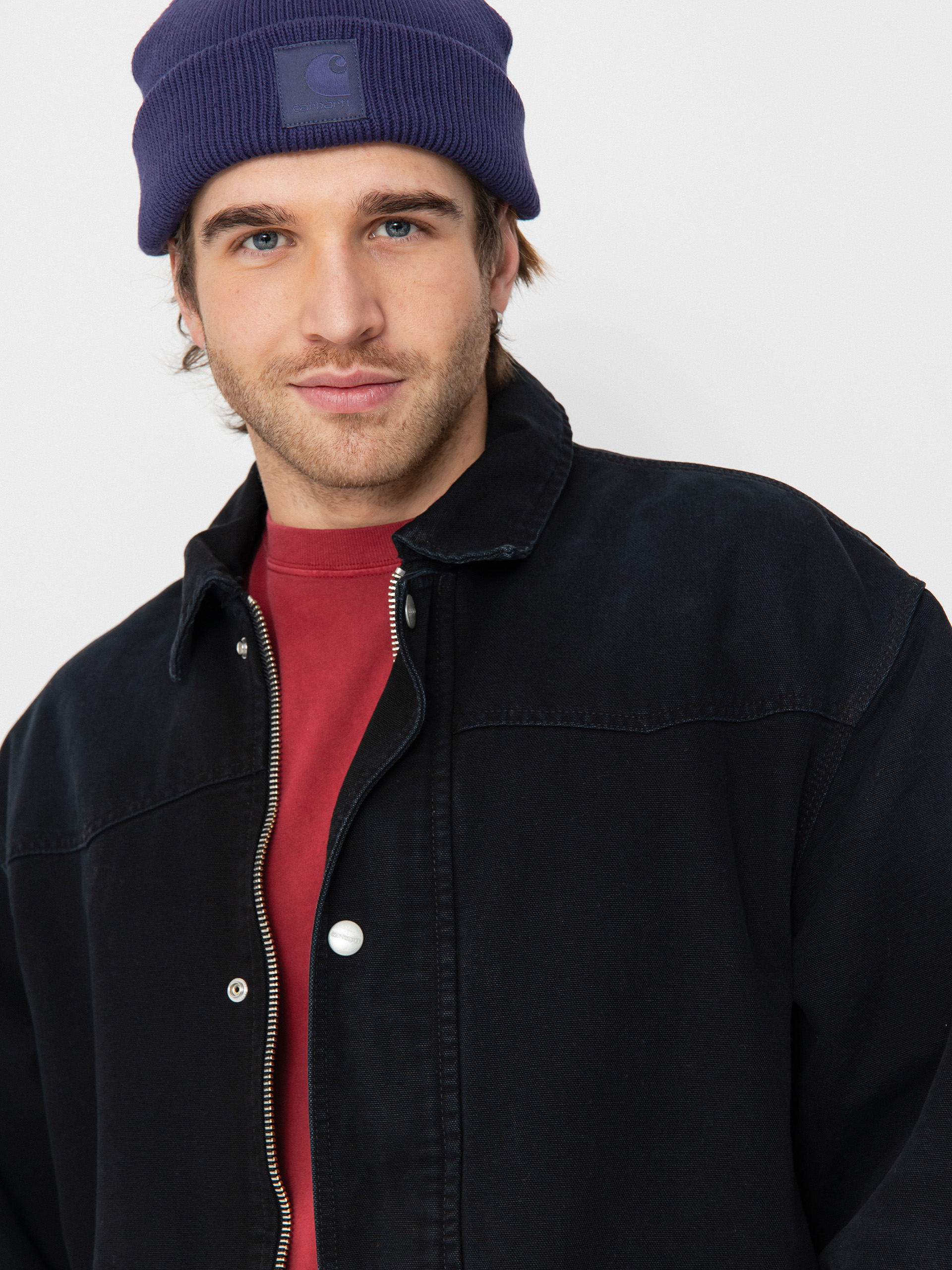 Carhartt WIP Jacket OG Santa Fe Coat (black/black)