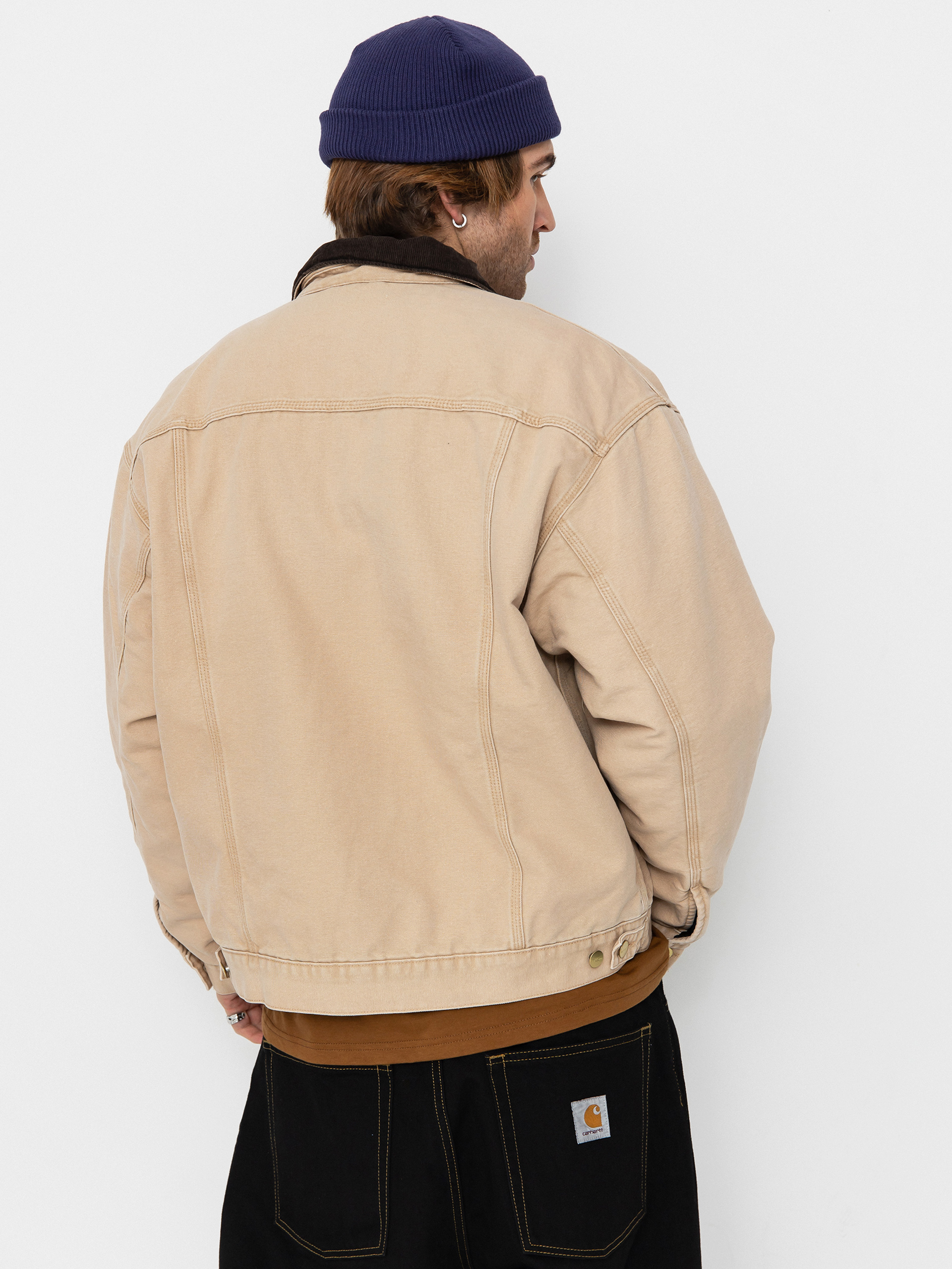 Carhartt WIP Jacket Dayton Trucker (dusty h brown/tobacco)