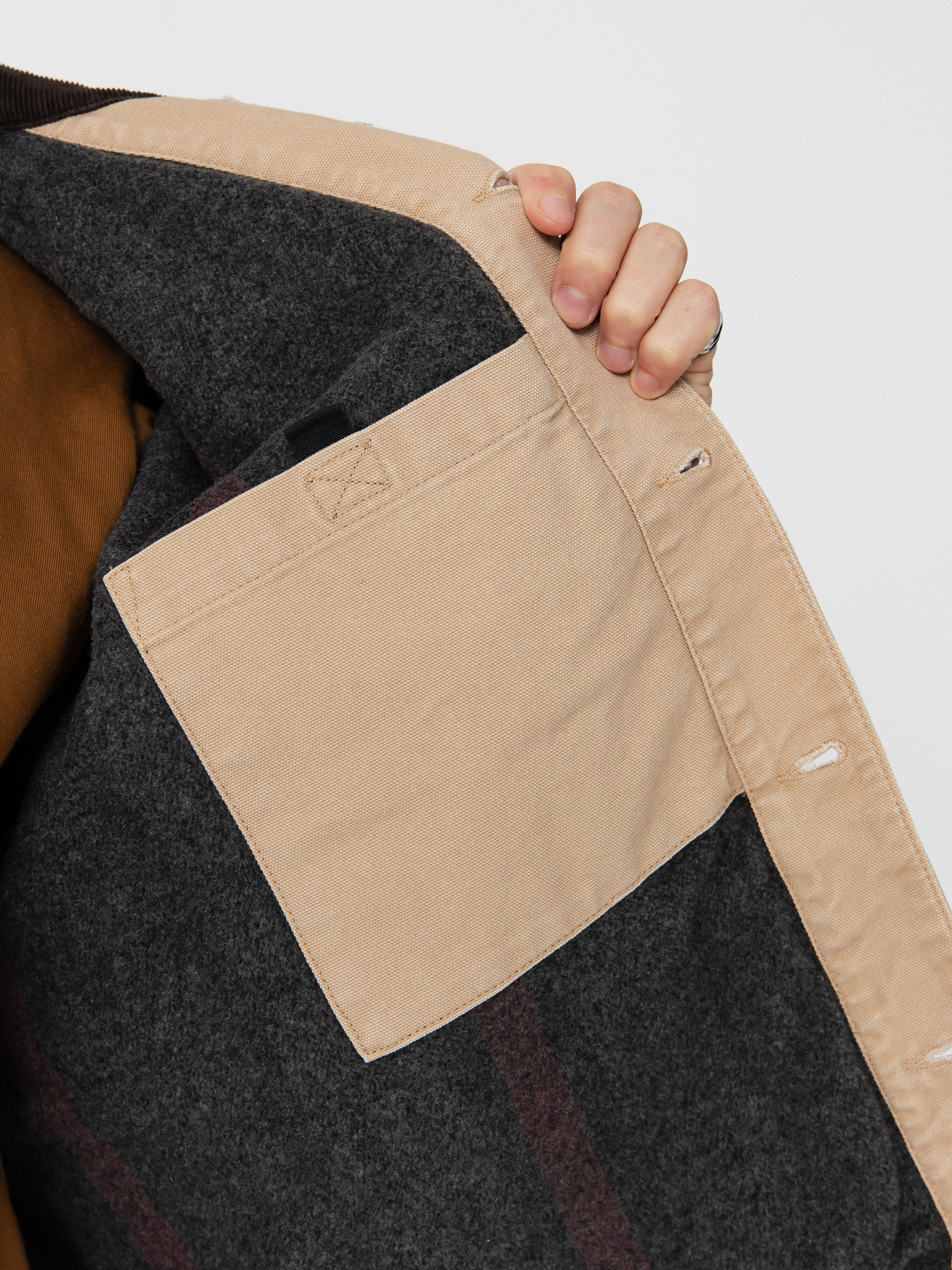 Carhartt WIP Jacket Dayton Trucker (dusty h brown/tobacco)