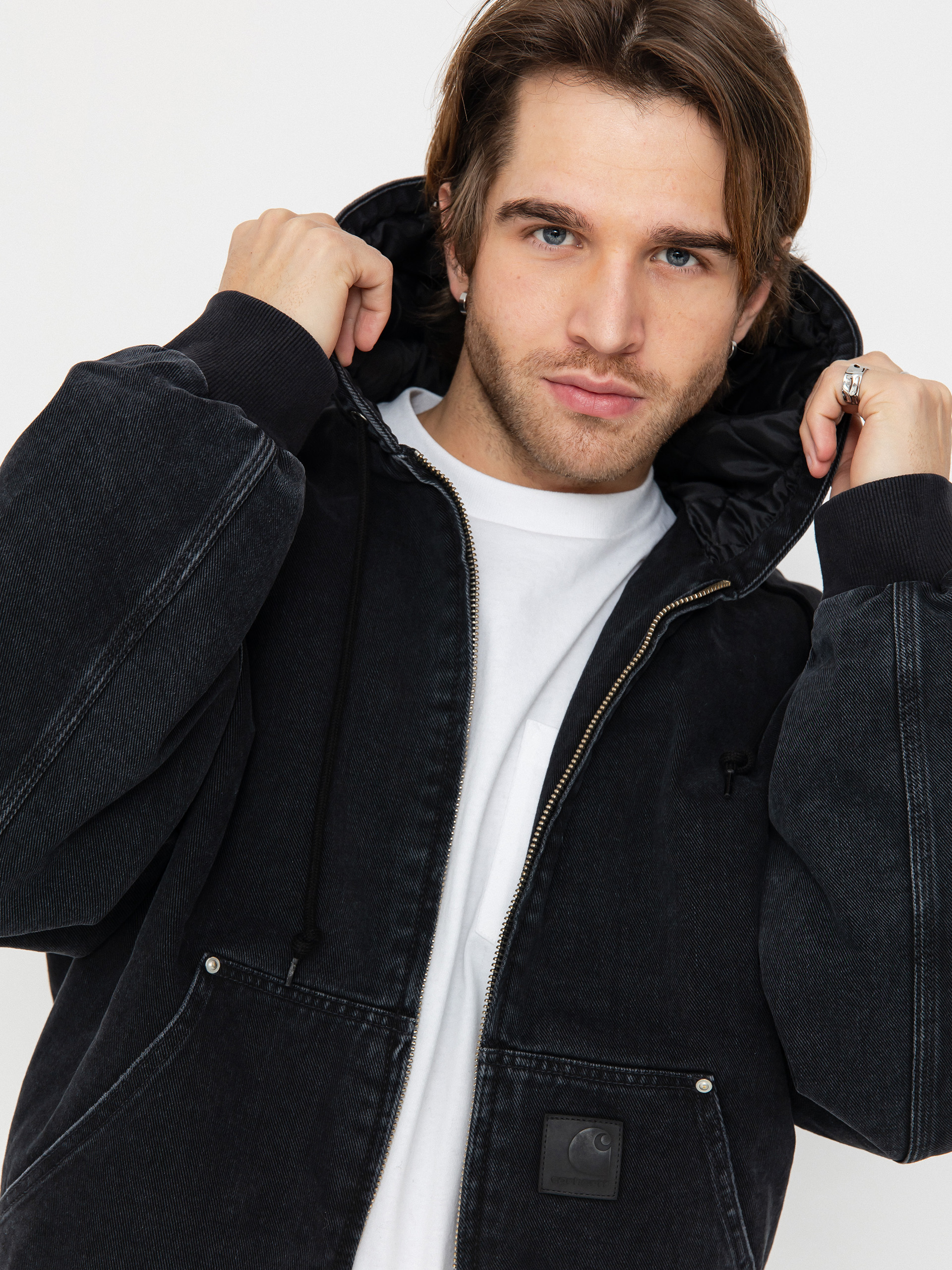 Carhartt WIP Jacket OG Active Rivet - black (black) Carhartt WIP Jacket OG Active Rivet - black (black)