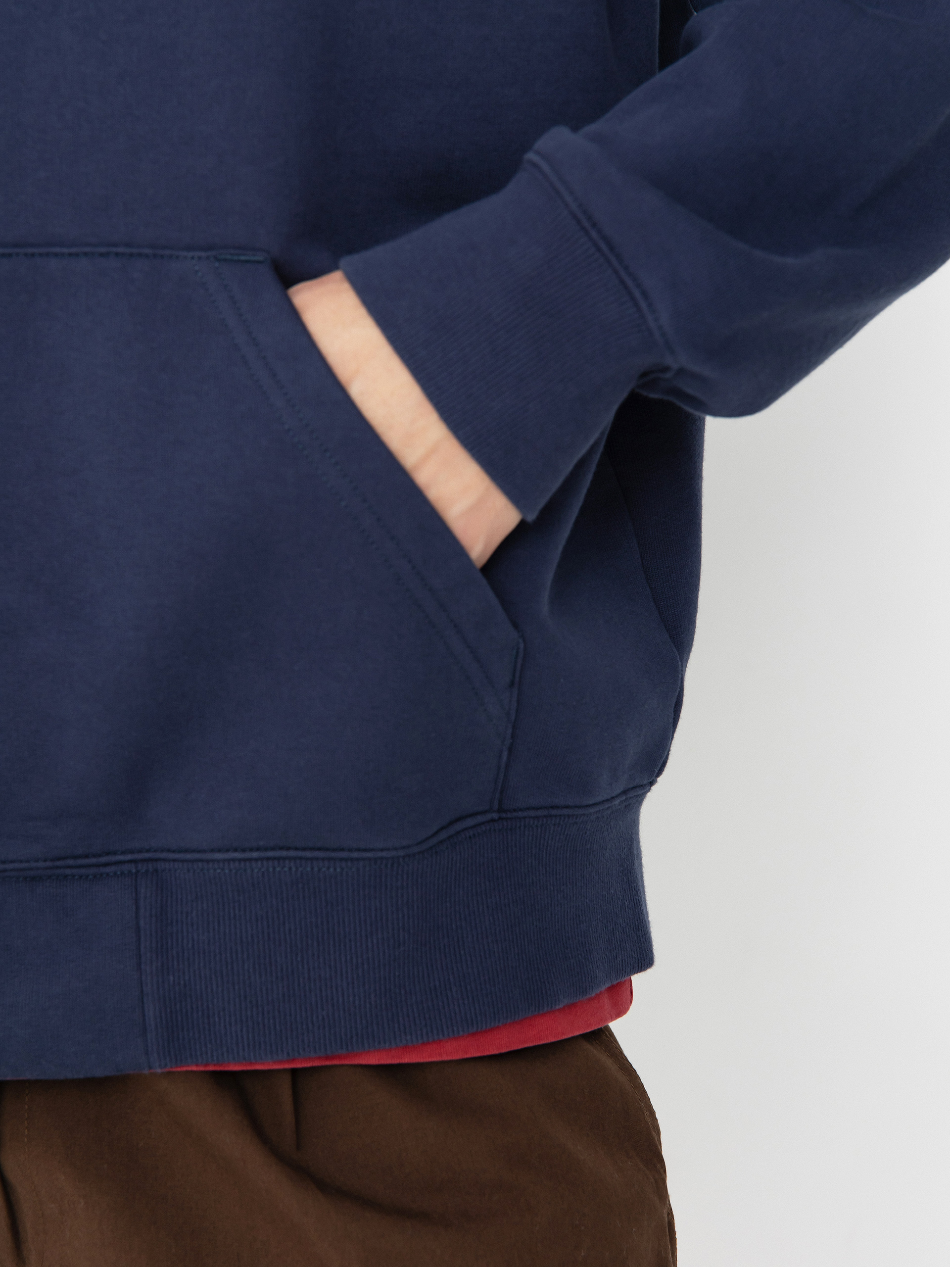 Carhartt WIP Hoodie Runaway ZHD (blue/vermillion)