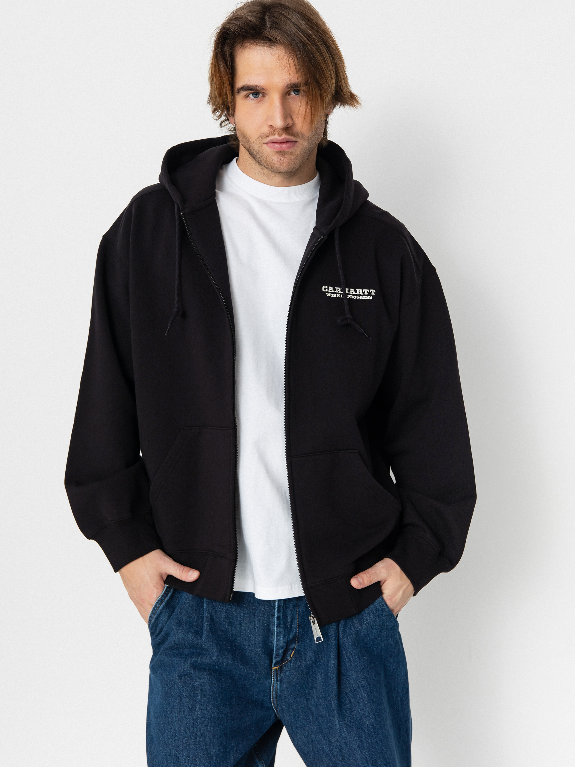 Carhartt WIP Hoodie Runaway ZHD - transparent (black/wax)