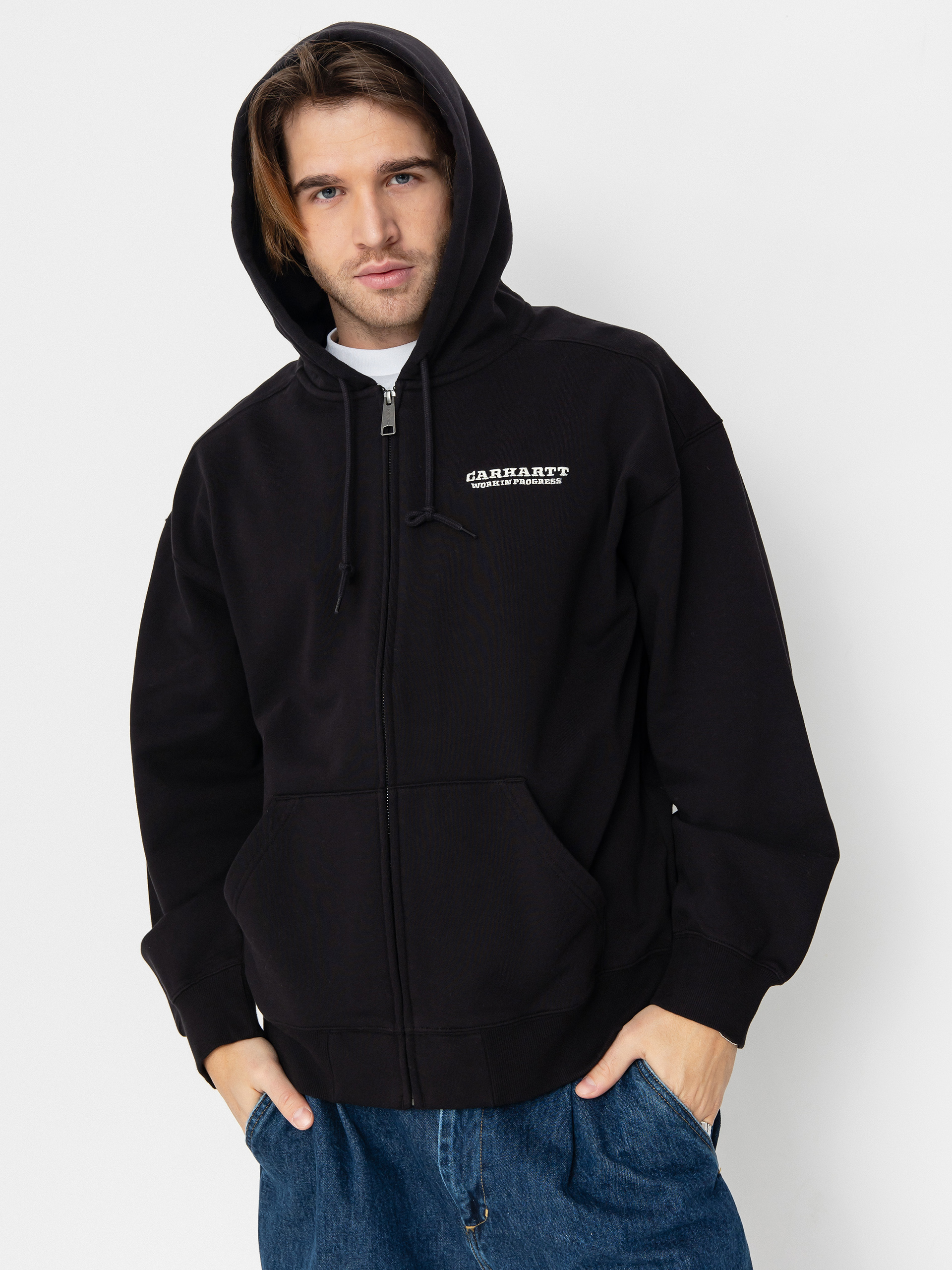 Carhartt WIP Hoodie Runaway ZHD - transparent (black/wax)