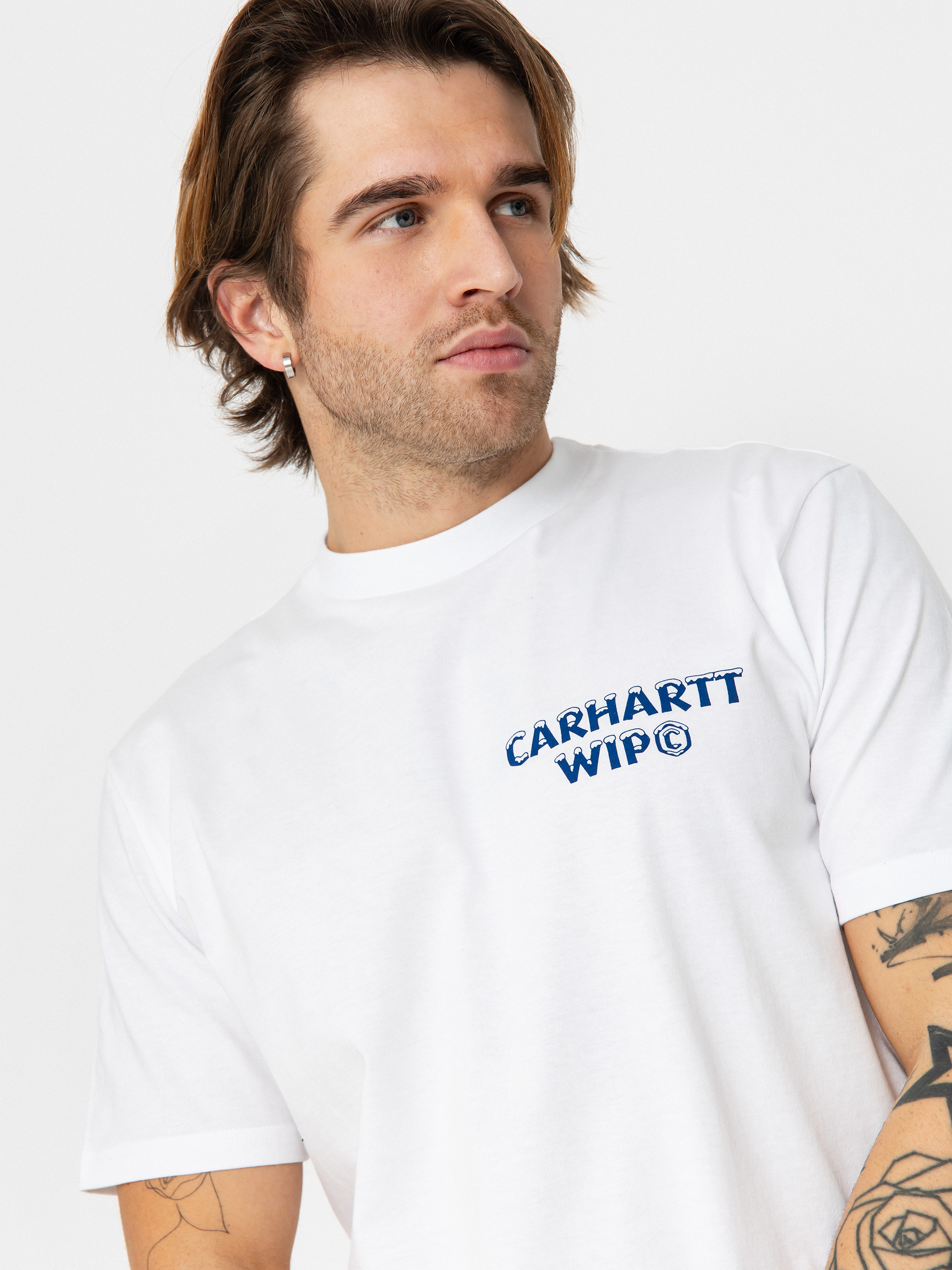 Carhartt WIP T-Shirt Ice - white (white)