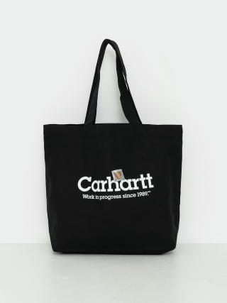 Carhartt WIP Canvas Graphic Tote Tasche (label script print black)