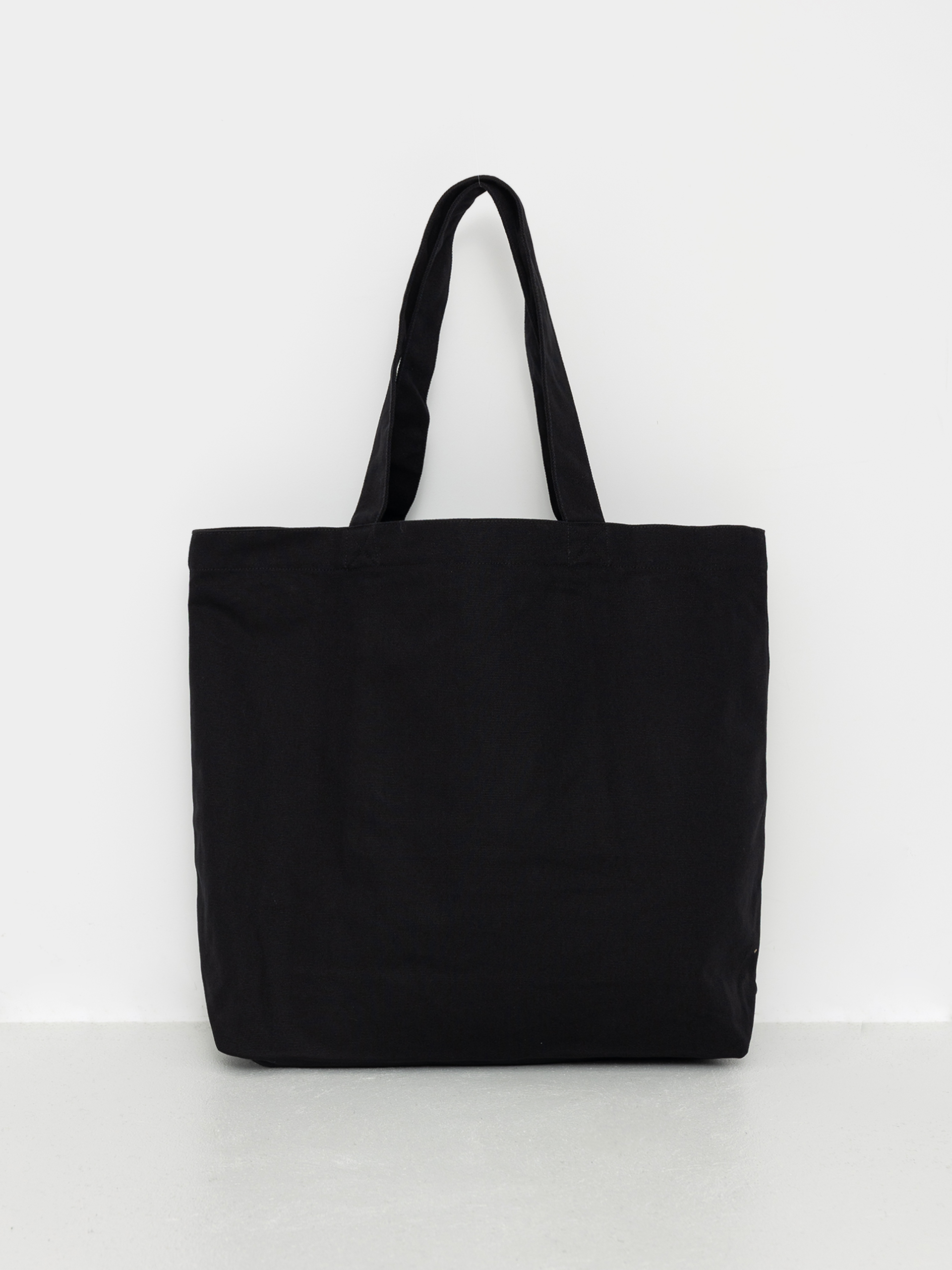 Carhartt WIP Canvas Graphic Tote Bag - black (label script
