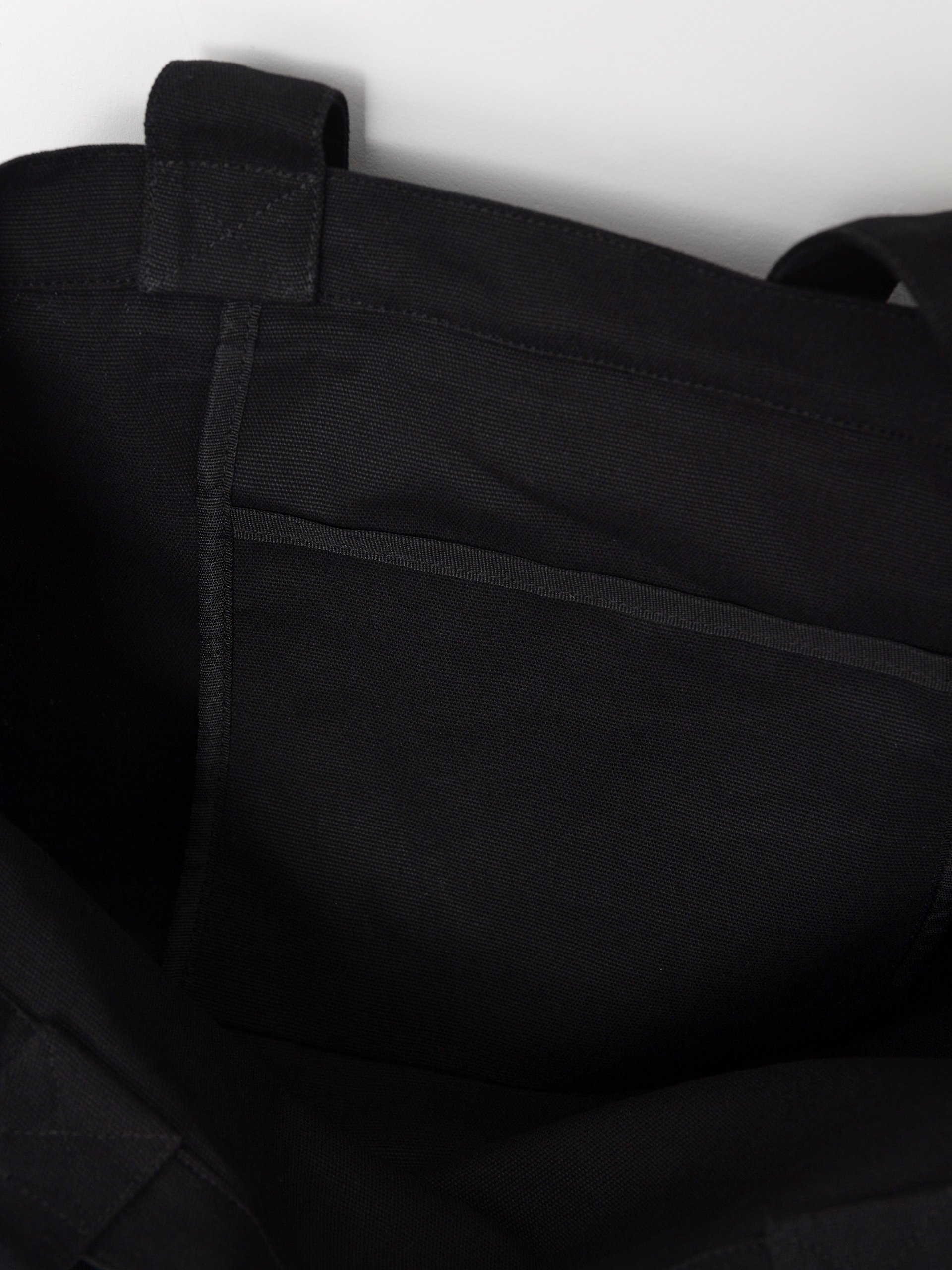 Carhartt WIP Canvas Graphic Tote Tasche (label script print black)