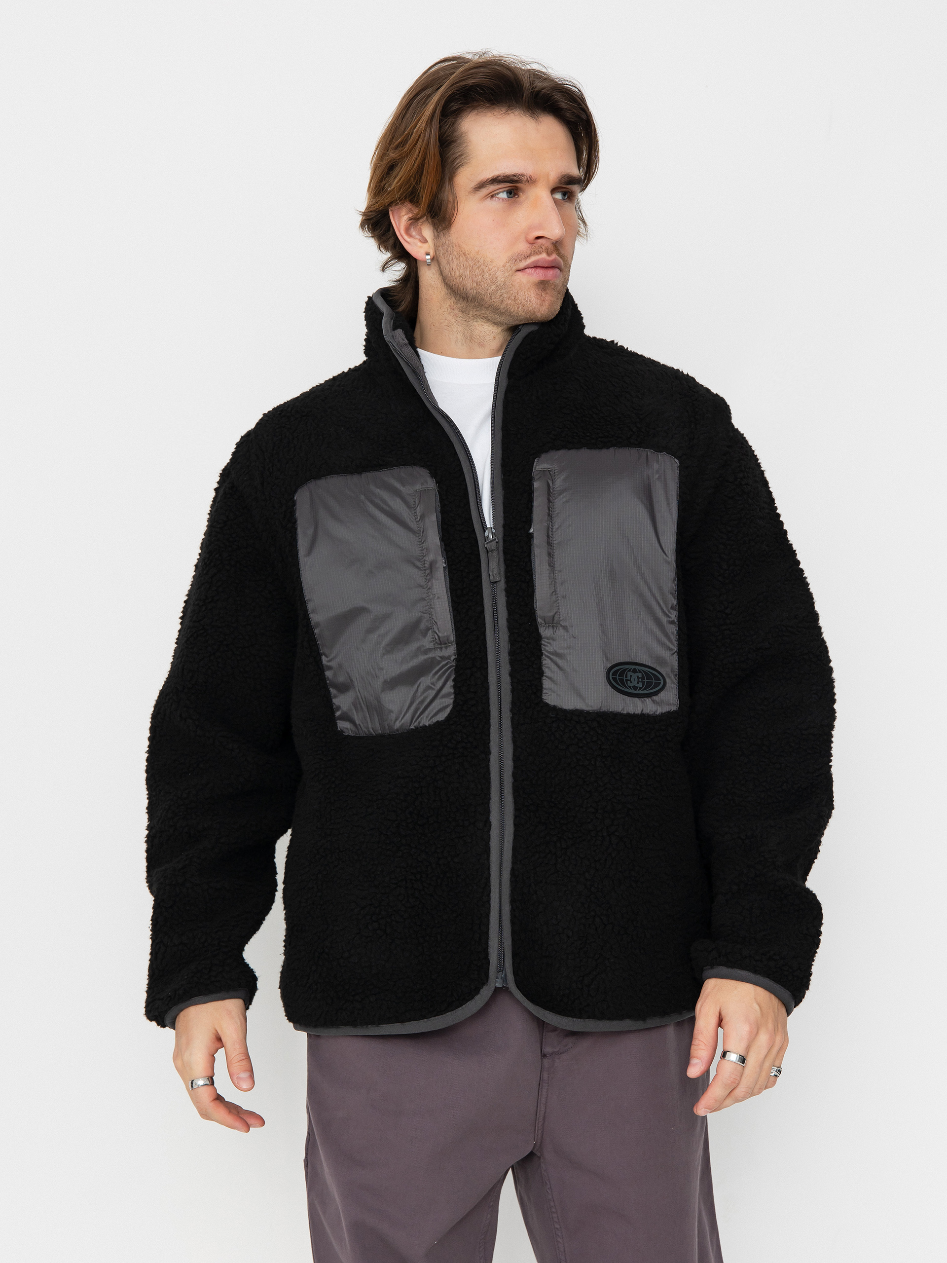 DC Traverse Fleece Jacke (black)