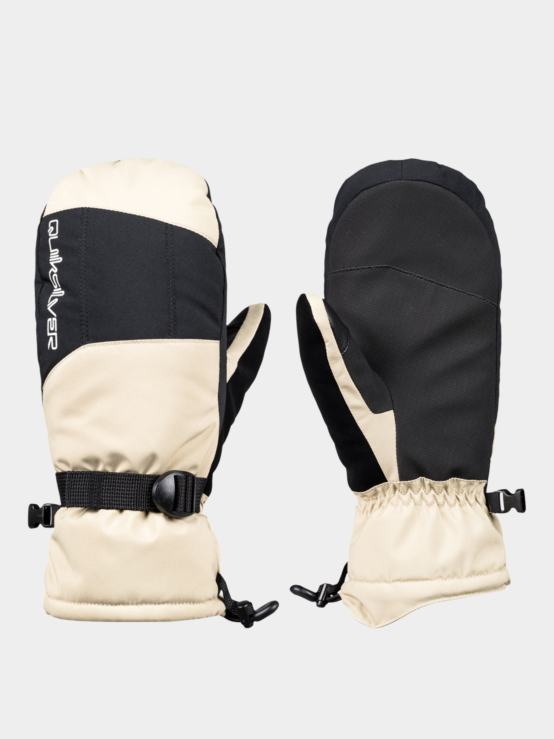 Quiksilver Gloves Mission Mitt black, beige (twill)