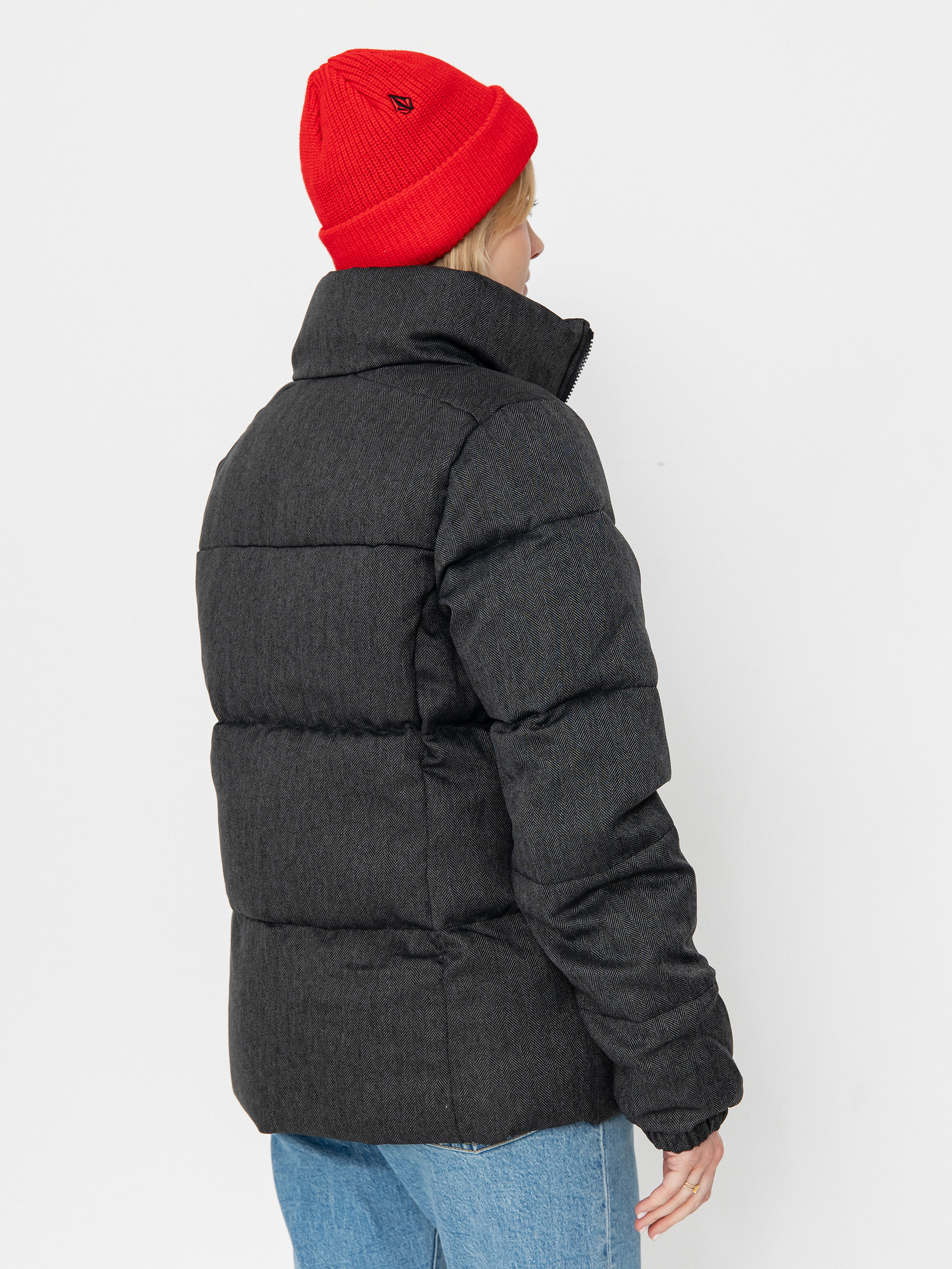 Columbia Jacket Puffect Herringbone Wmn (black herringbo)