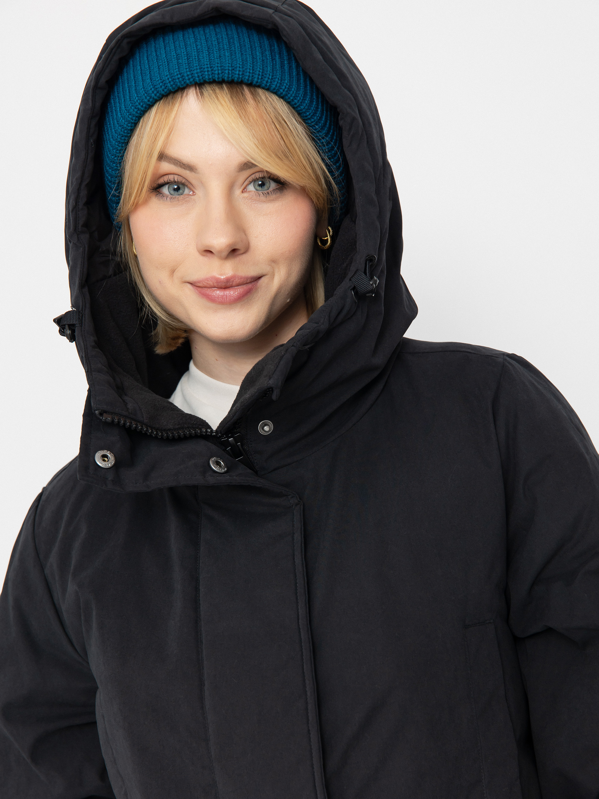Volcom Sleepi Puff Up Parka Jacket Wmn (black)