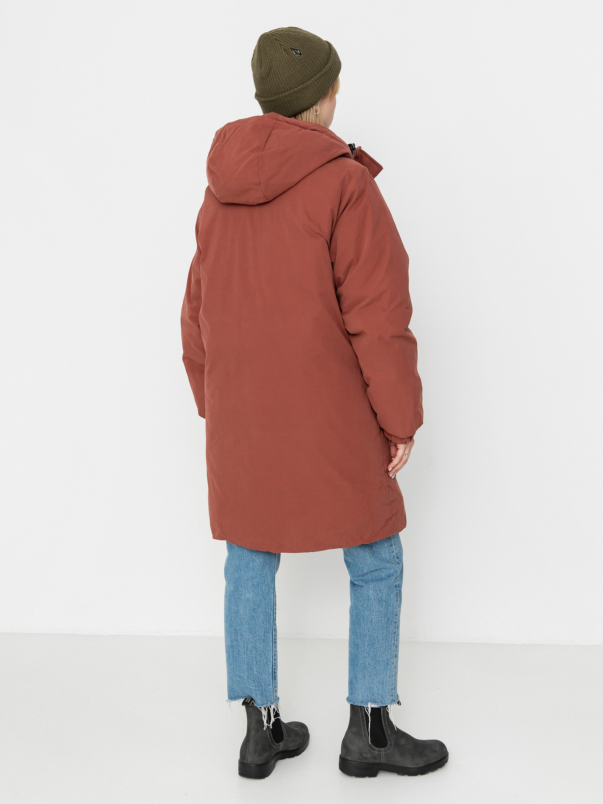 Volcom Sleepi Puff Up Parka Jacke Wmn (chestnut brown)
