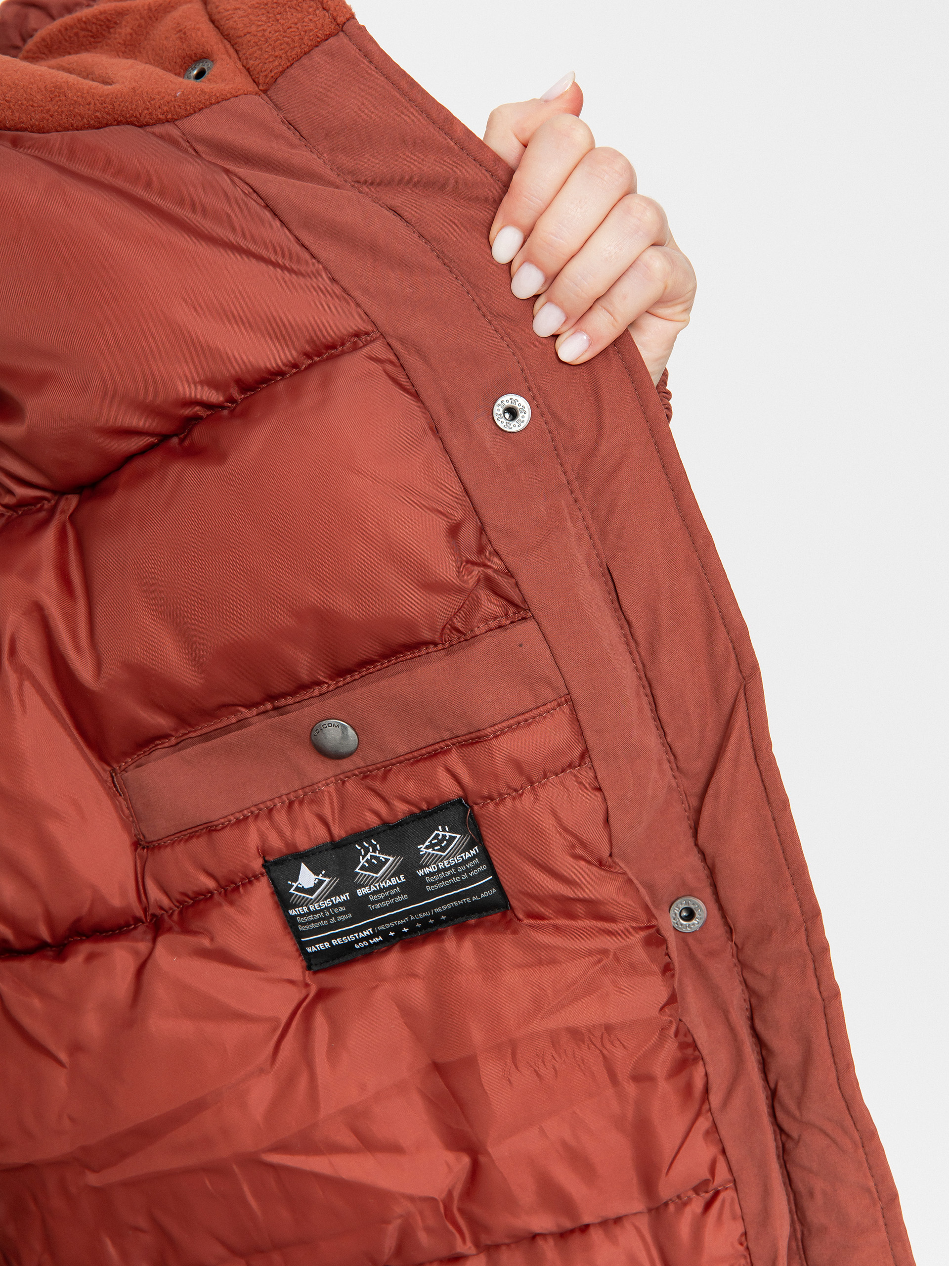 Volcom Sleepi Puff Up Parka Jacke Wmn (chestnut brown)
