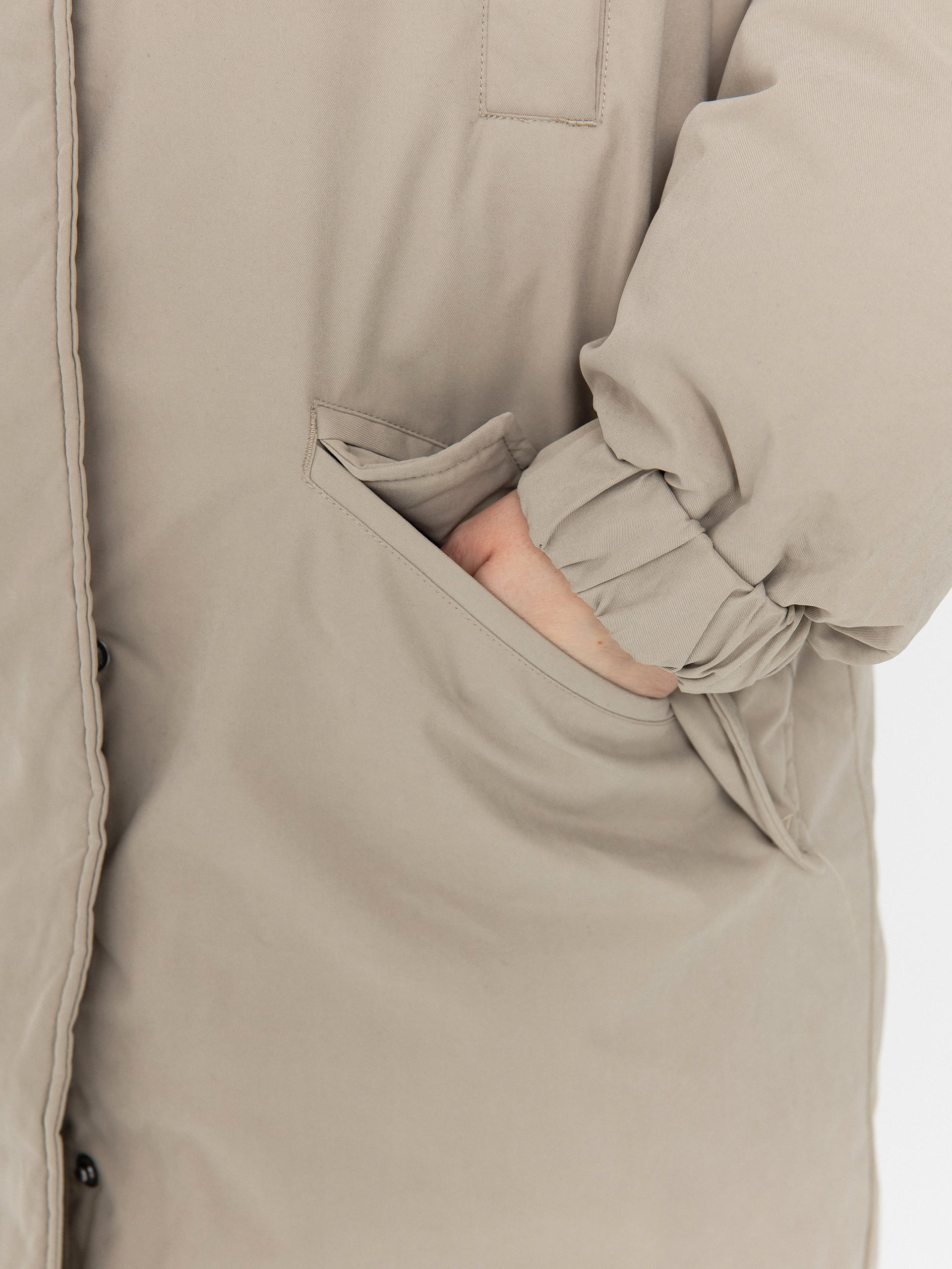 Volcom Sleepi Puff Up Parka Jacke Wmn (light khaki)