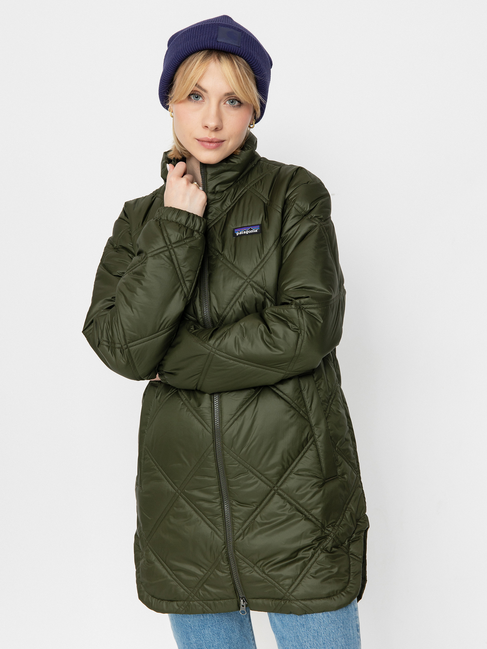 Patagonia Pine Bank Insulated Parka Wmn Jacke (pine needle green)