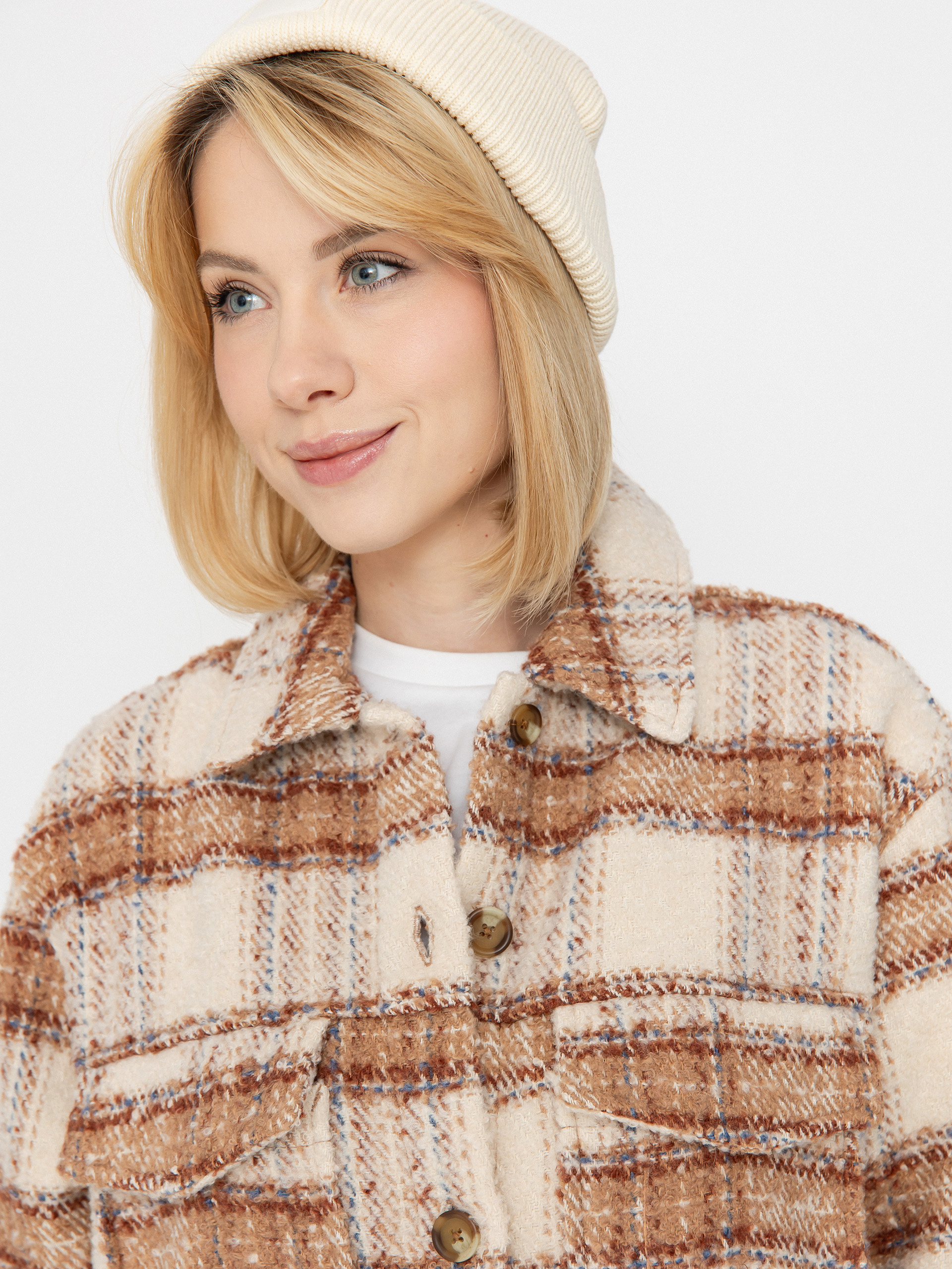 Roxy Check The Swel III Wmn Shirt (parchement paradise)