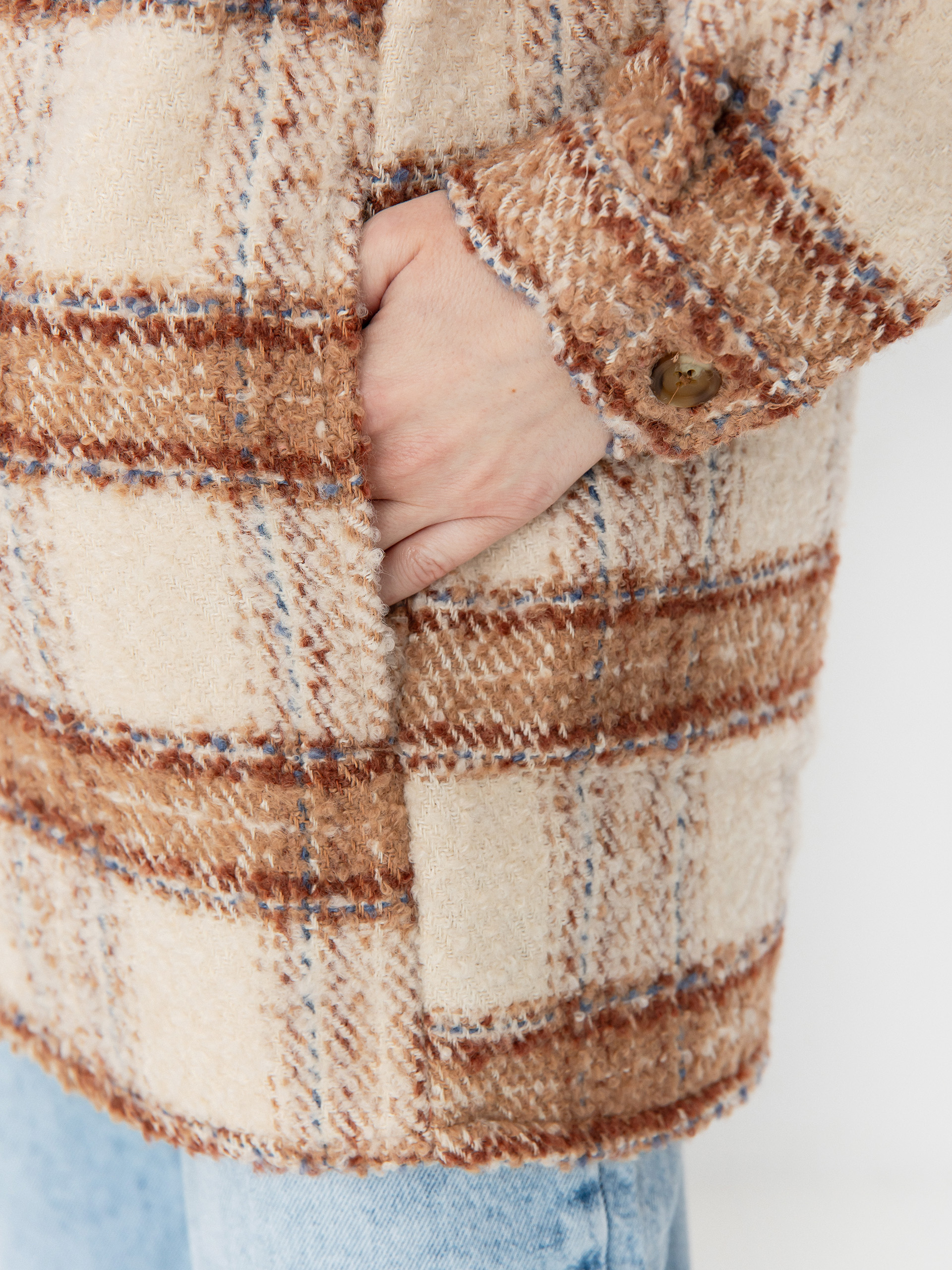 Roxy Check The Swel III Wmn Shirt (parchement paradise)