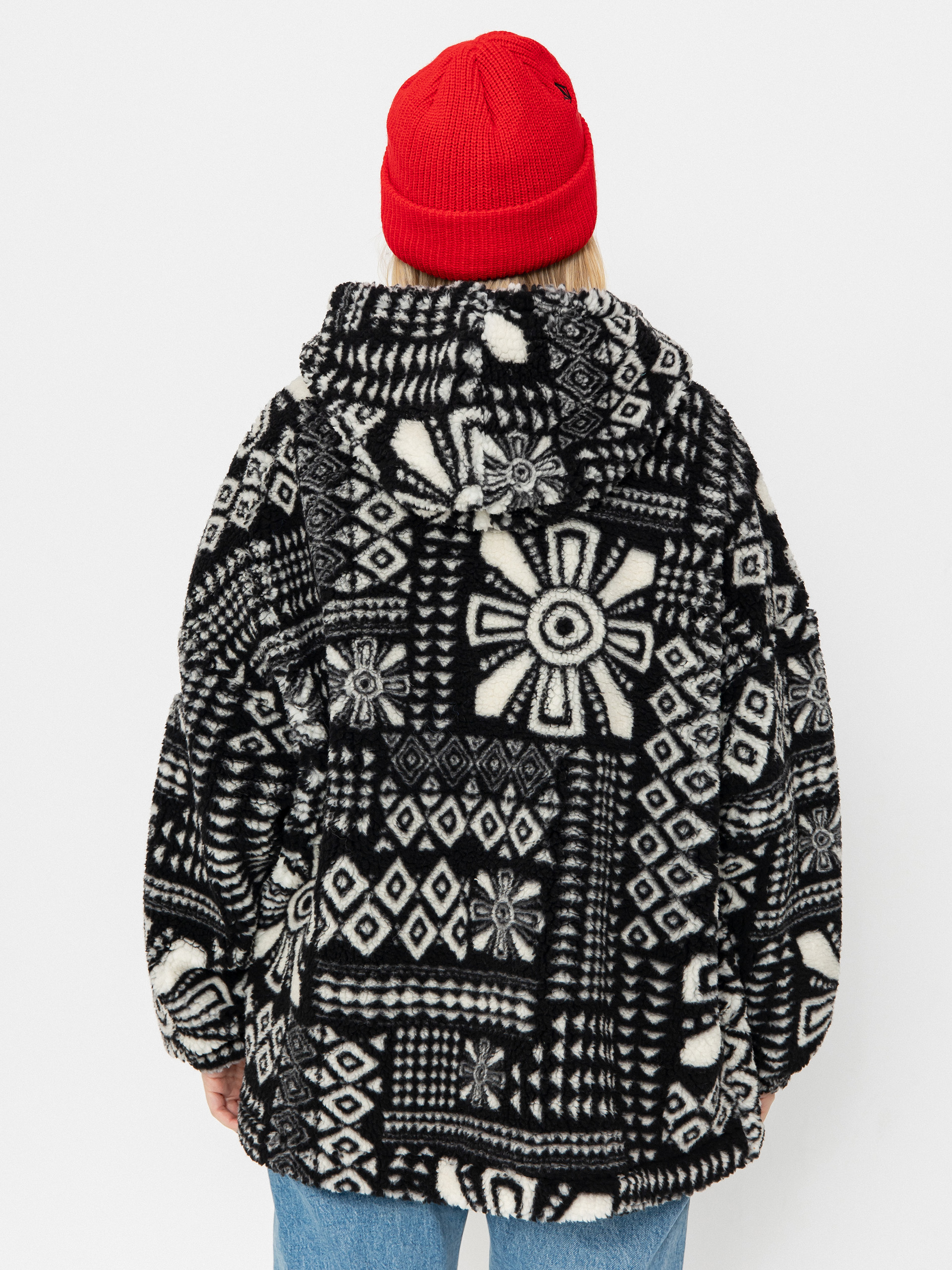 Womens Roxy Obsessed With You Fleece  (phantom mo rockin vibes polar)