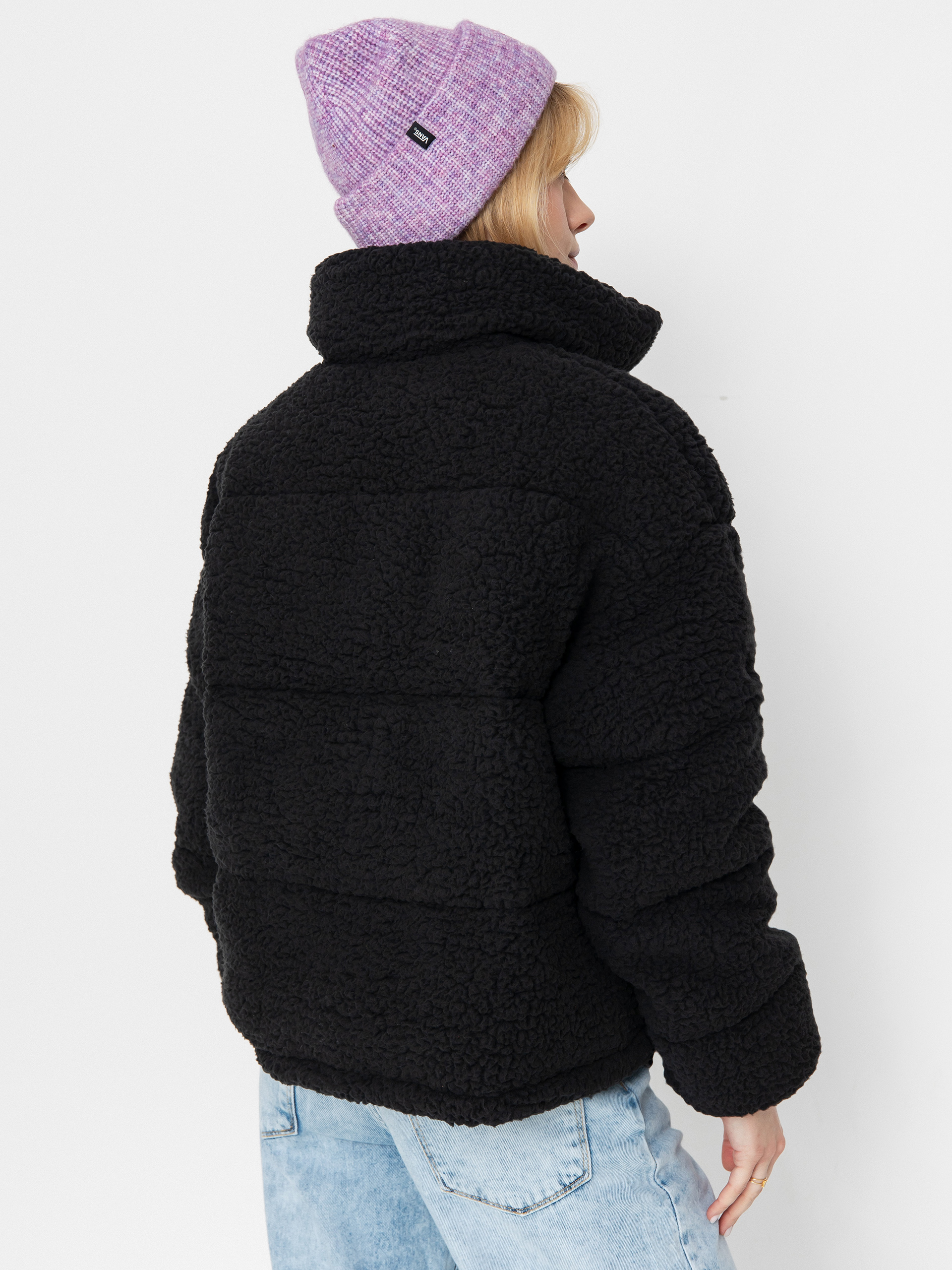 Billabong Jacke Sherpa Puffer Wmn (black sands)