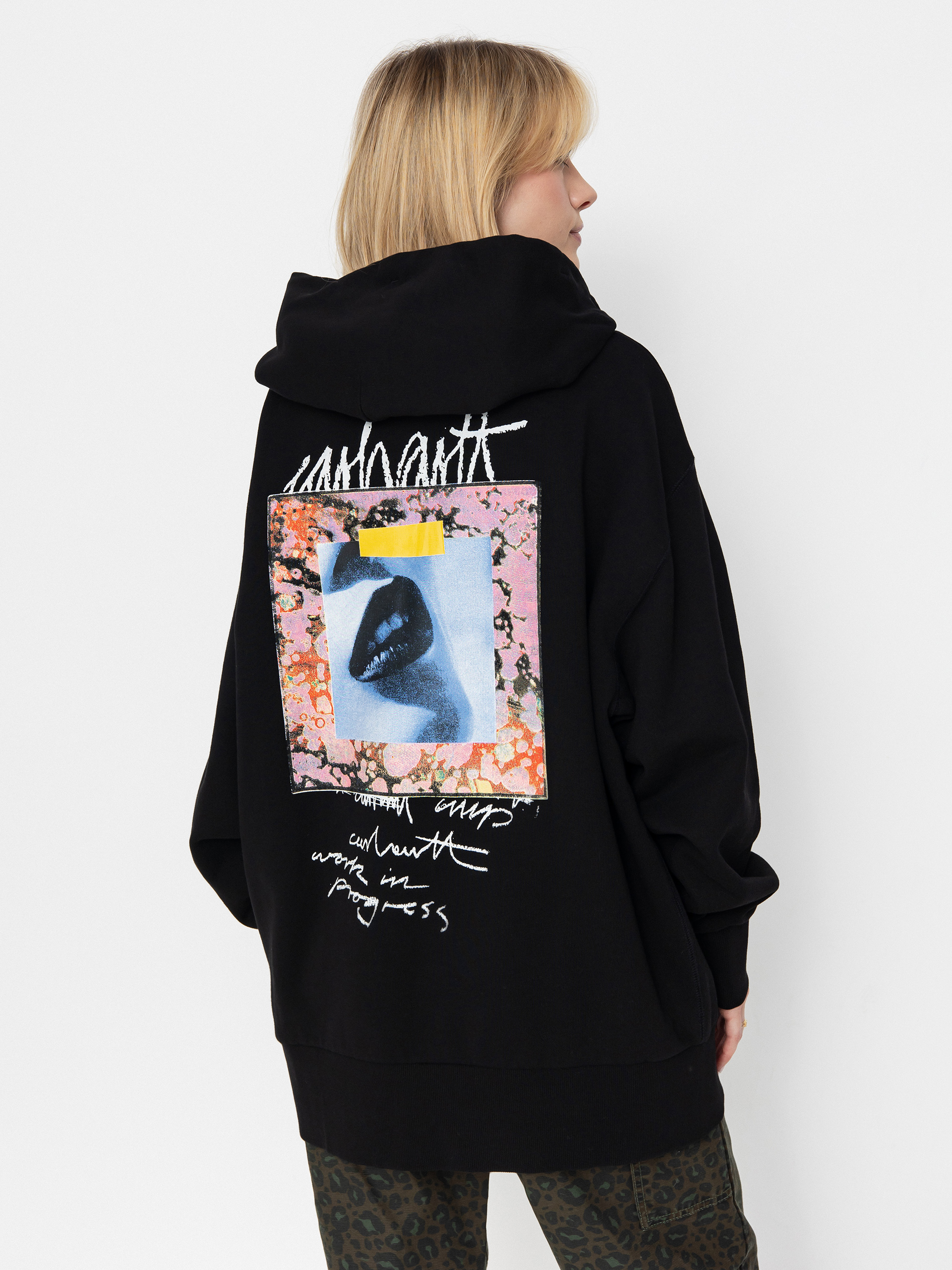 Carhartt WIP Hoodie Lips HD Wmn - black (black)