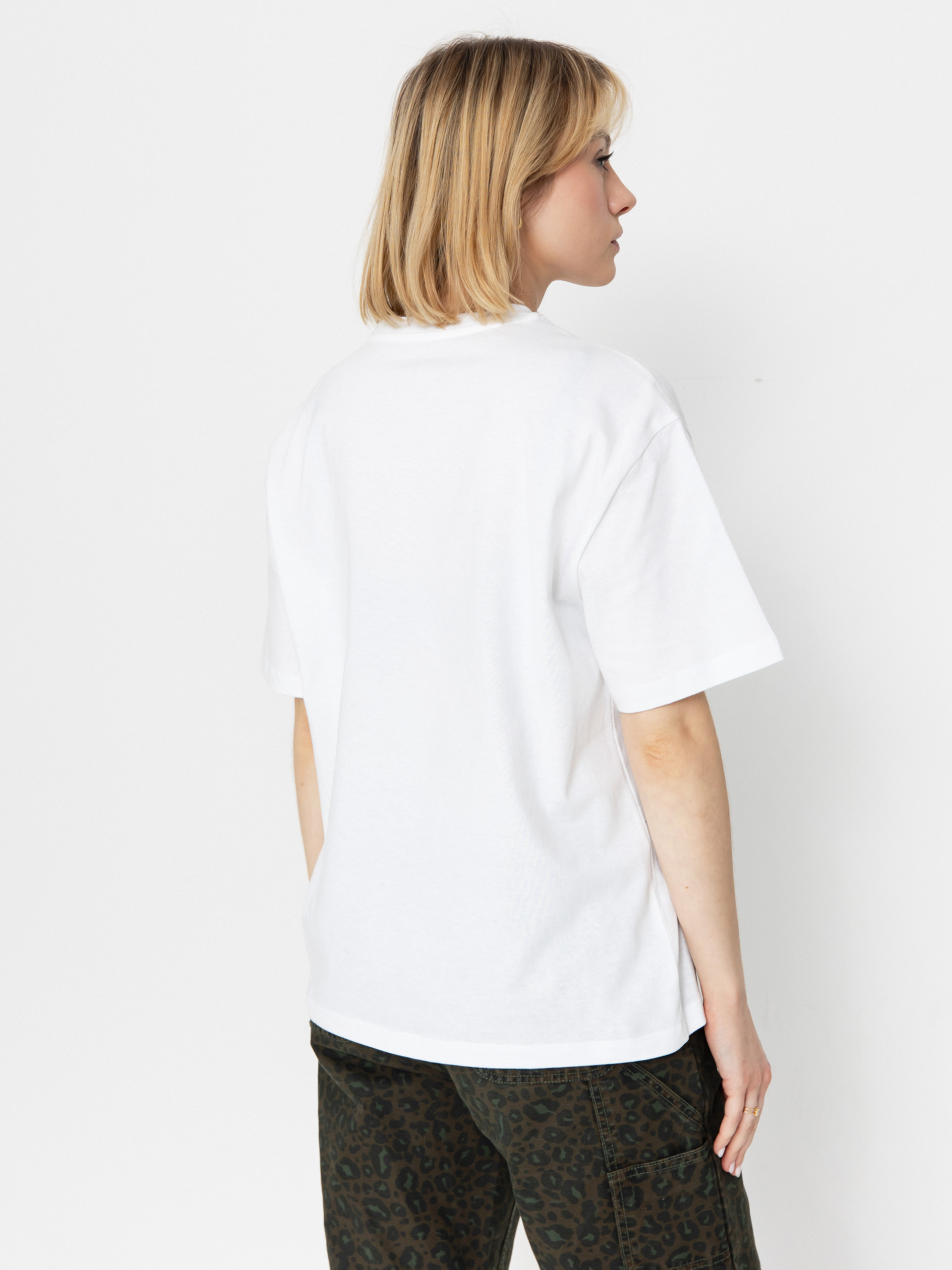 Carhartt WIP Rivet Script Wmn T-Shirt (white/silver)