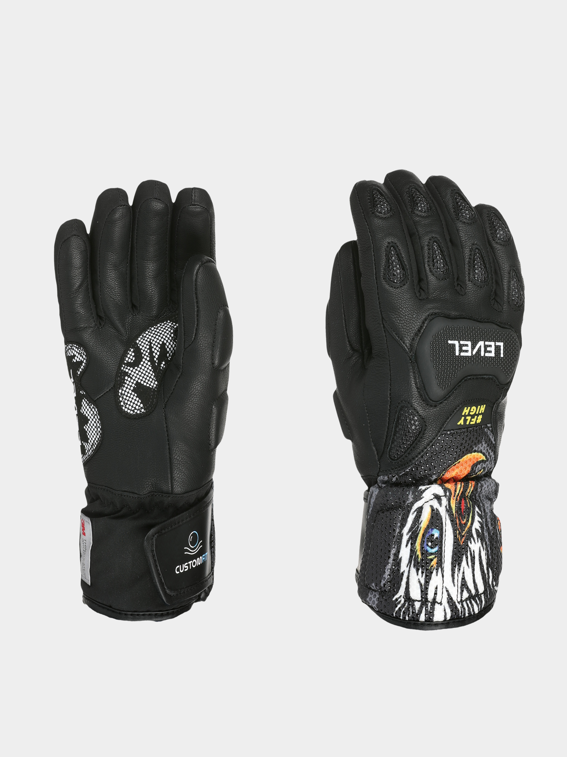 Level Gloves Sq Jr Cf JR (pk black)