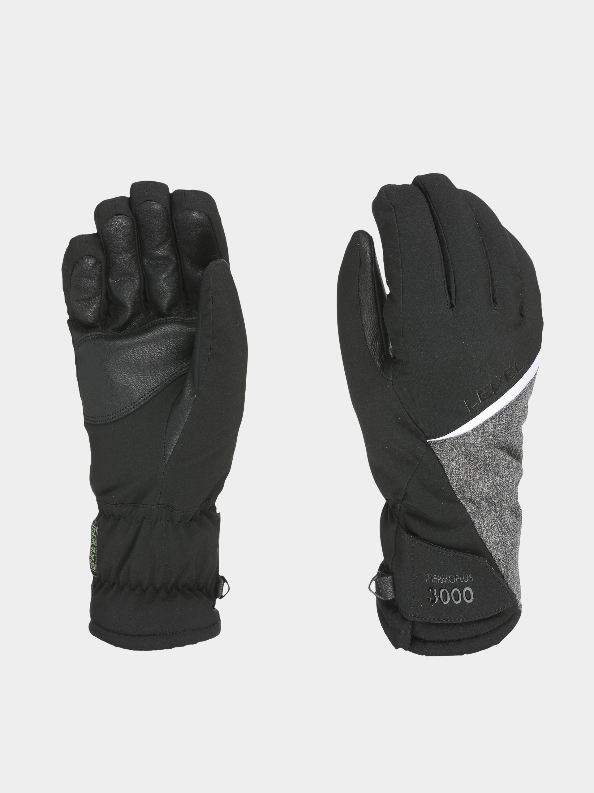 Level Gloves Alpine (black grey)