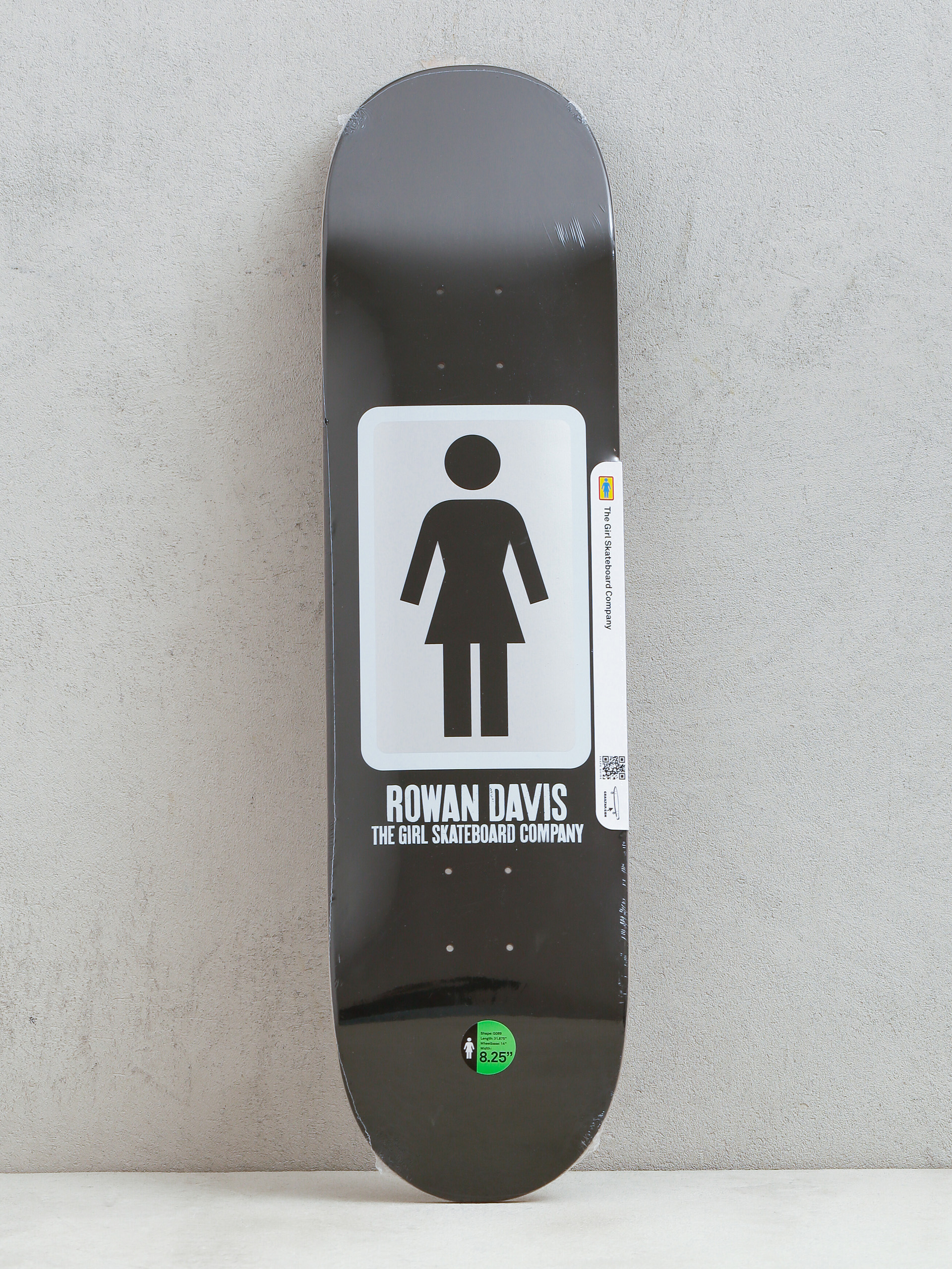 Girl Skateboard Deck Davis Og (black)