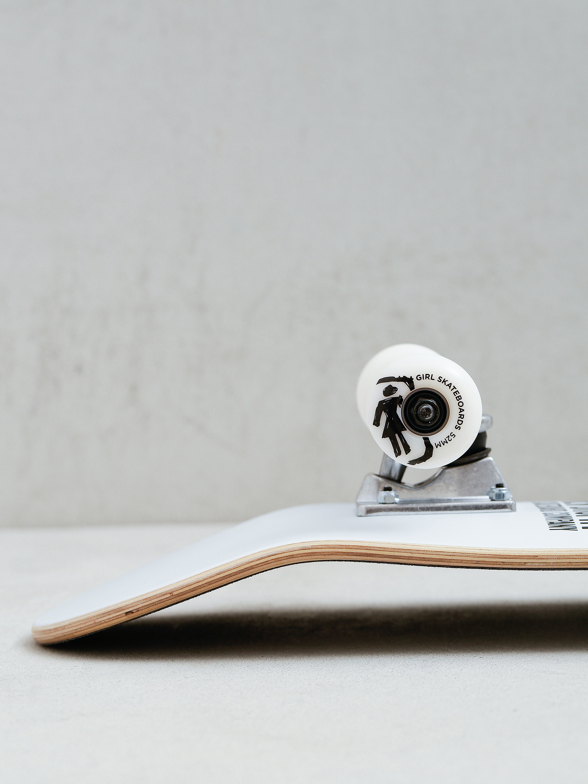 Girl Skateboard Skateboard Brophy (white/black)