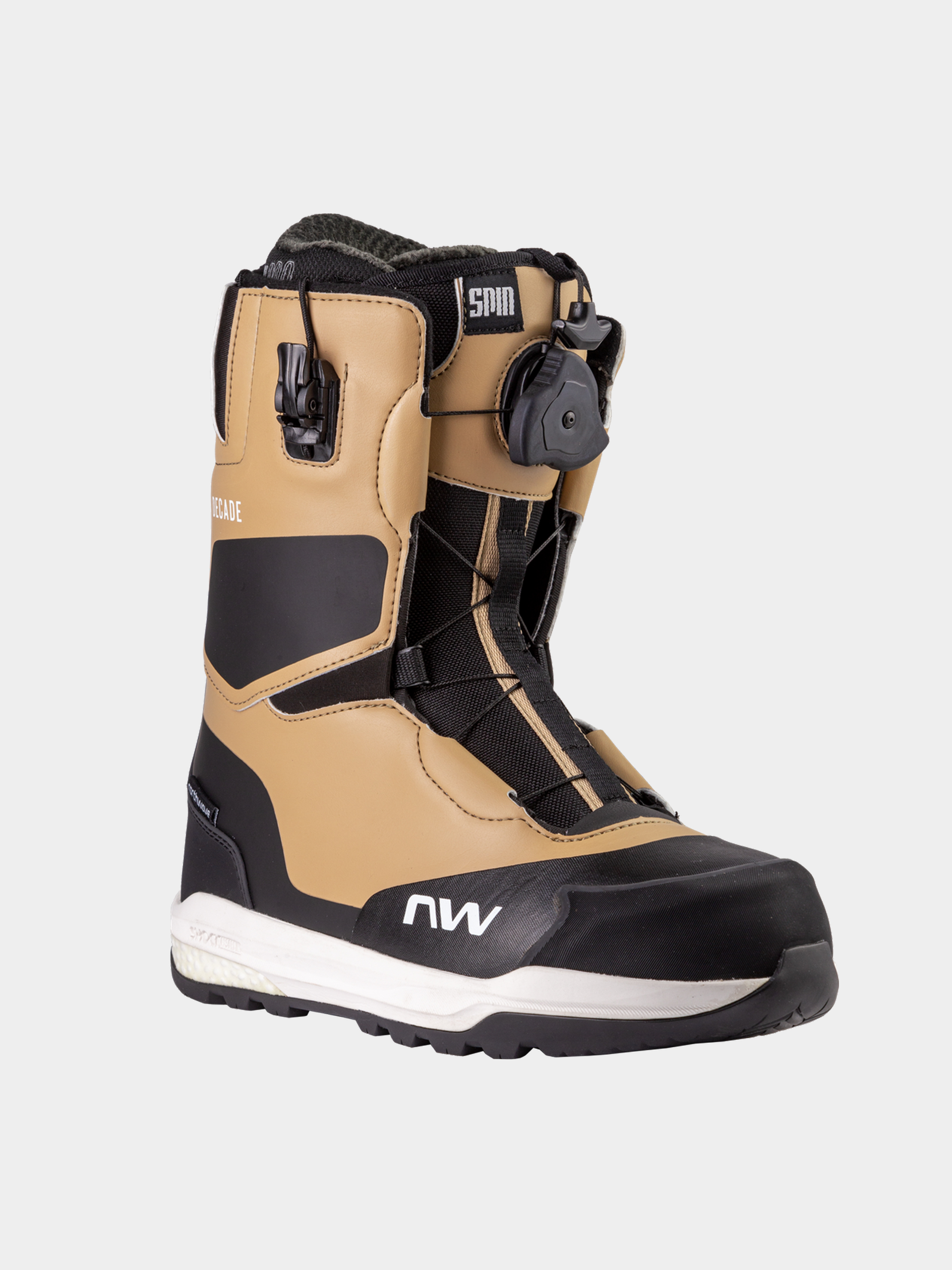 Northwave Decade Hybrid Snowboard boots - brown, black (sand/black)