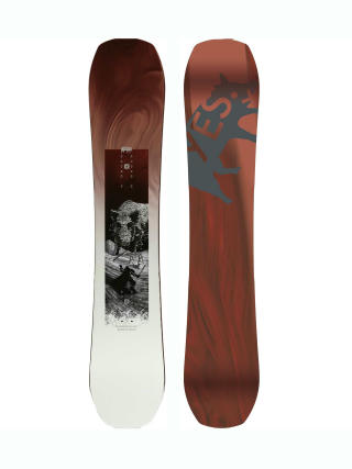 Yes Snowboard Standard UnInc. DC XTRM (dark red/black)