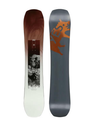 Yes Snowboard Standard UnInc. DC XTRM (black/dark red)