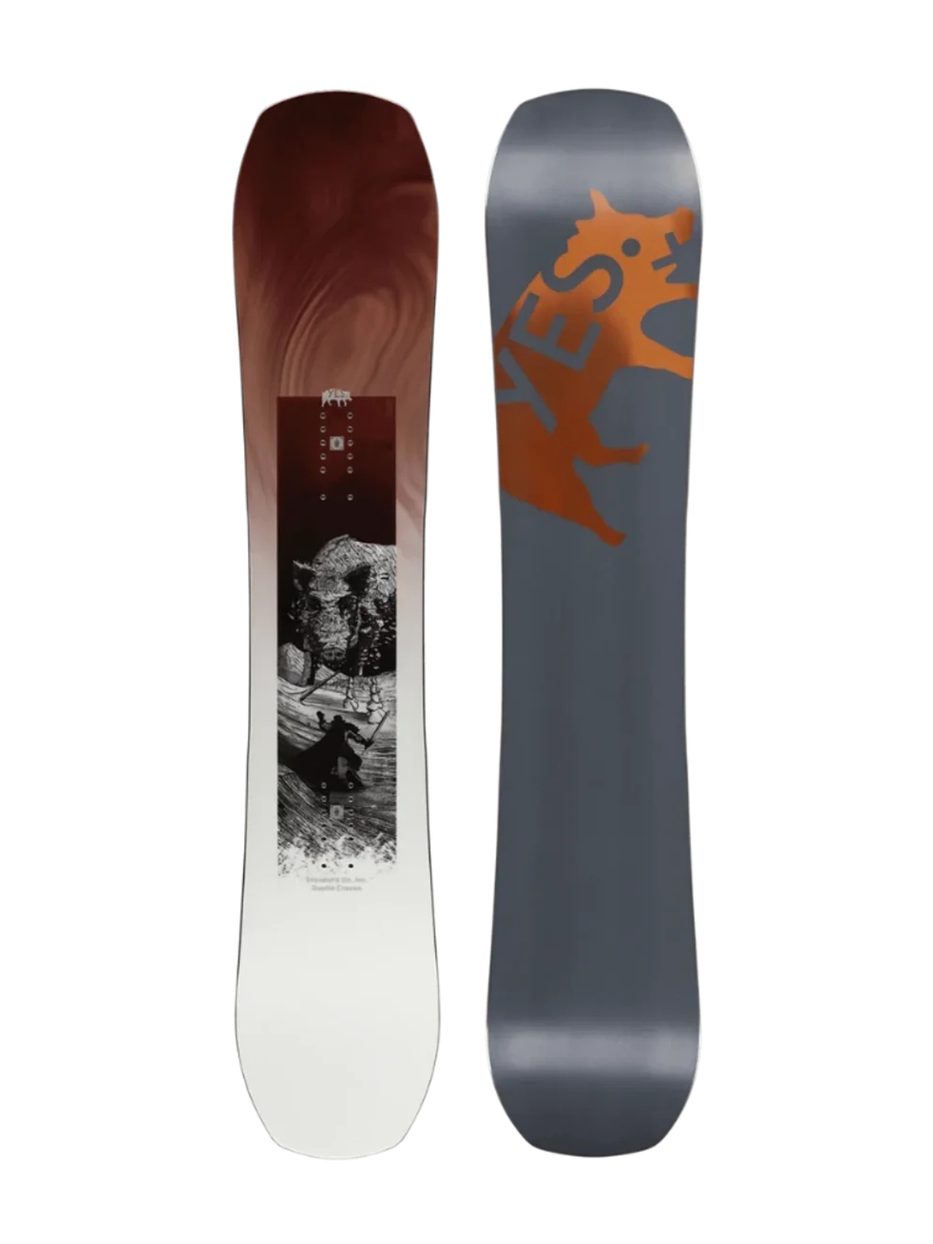 Yes Snowboard Standard UnInc. DC XTRM (black/dark red)