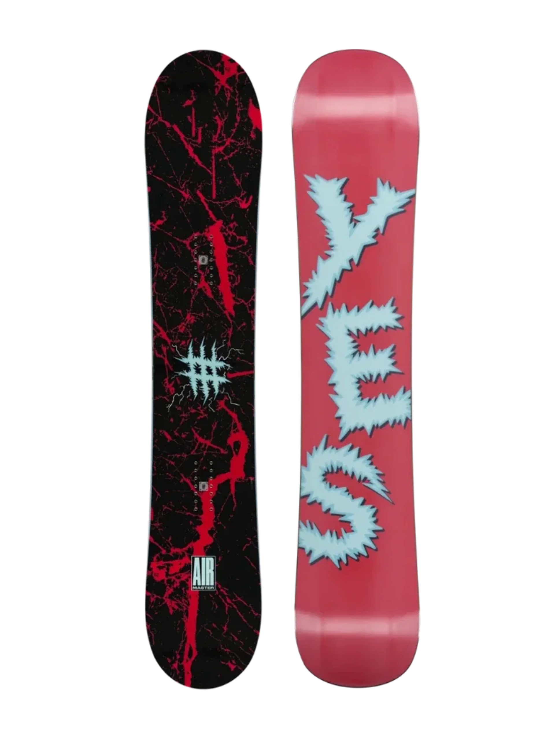 Yes Snowboard Airmaster - red, multicolor