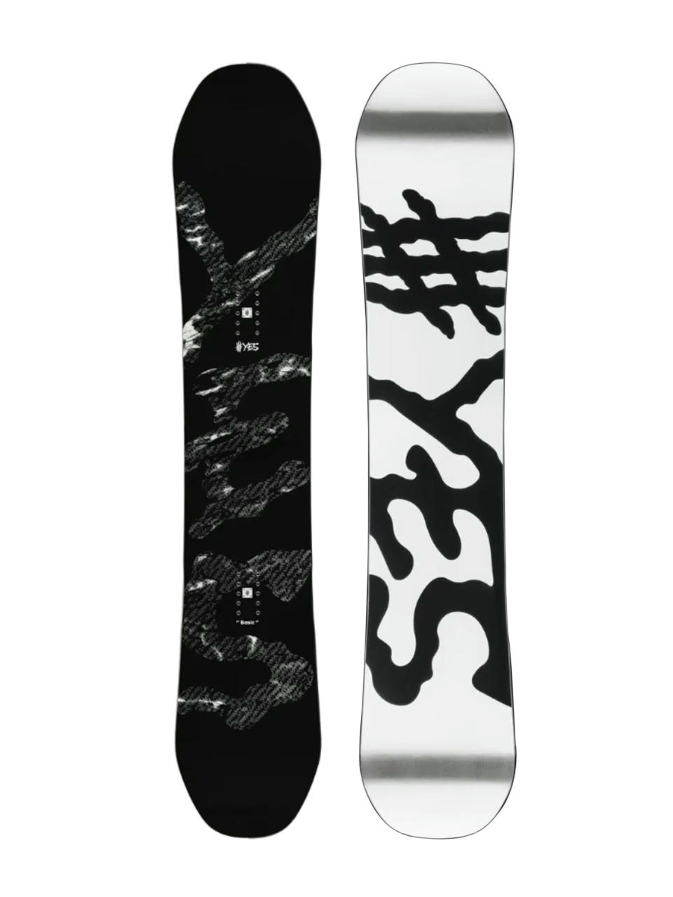 Mens Yes Snowboard Basic (white/black)