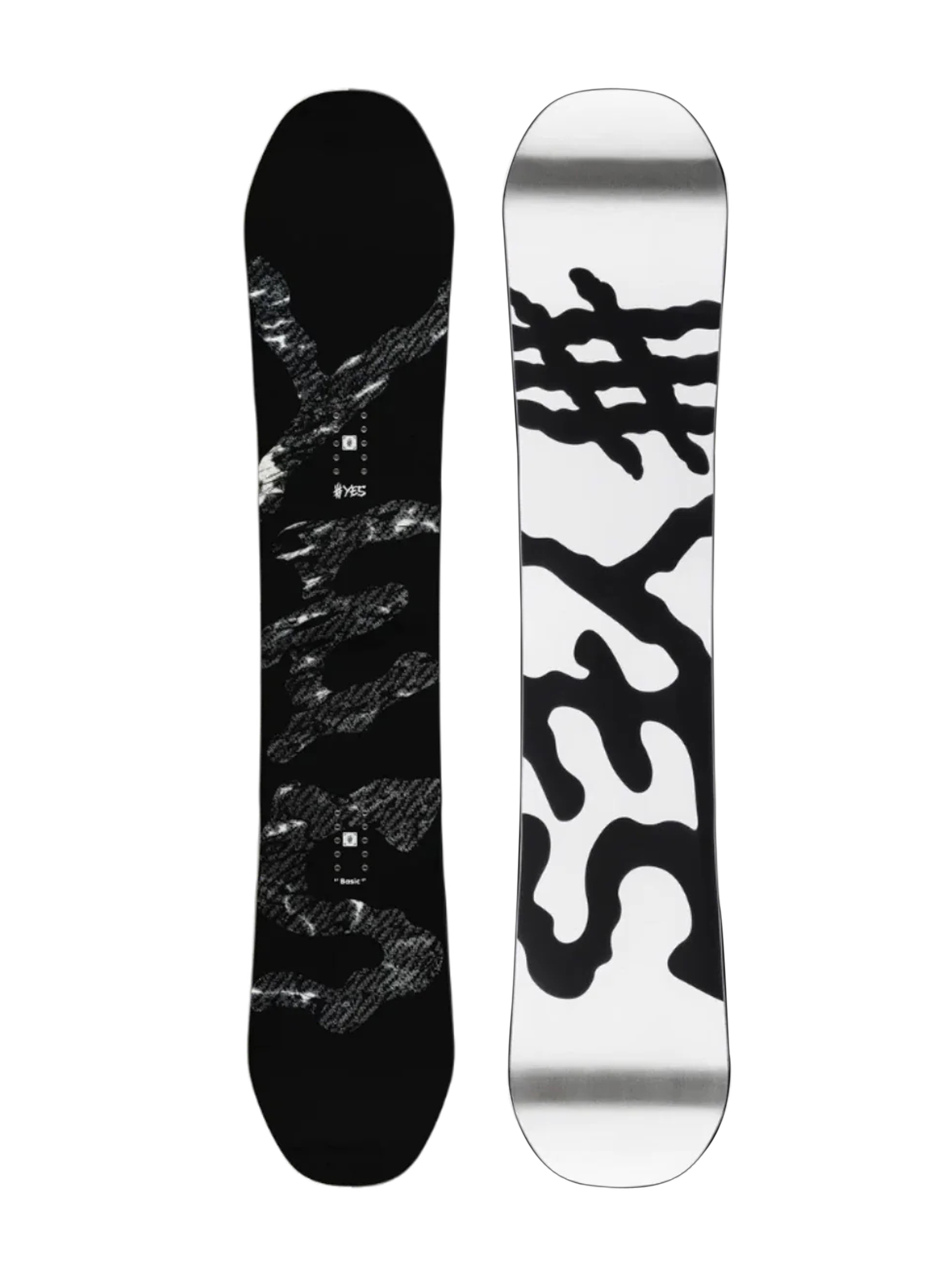 Yes Snowboard Basic (white/black)